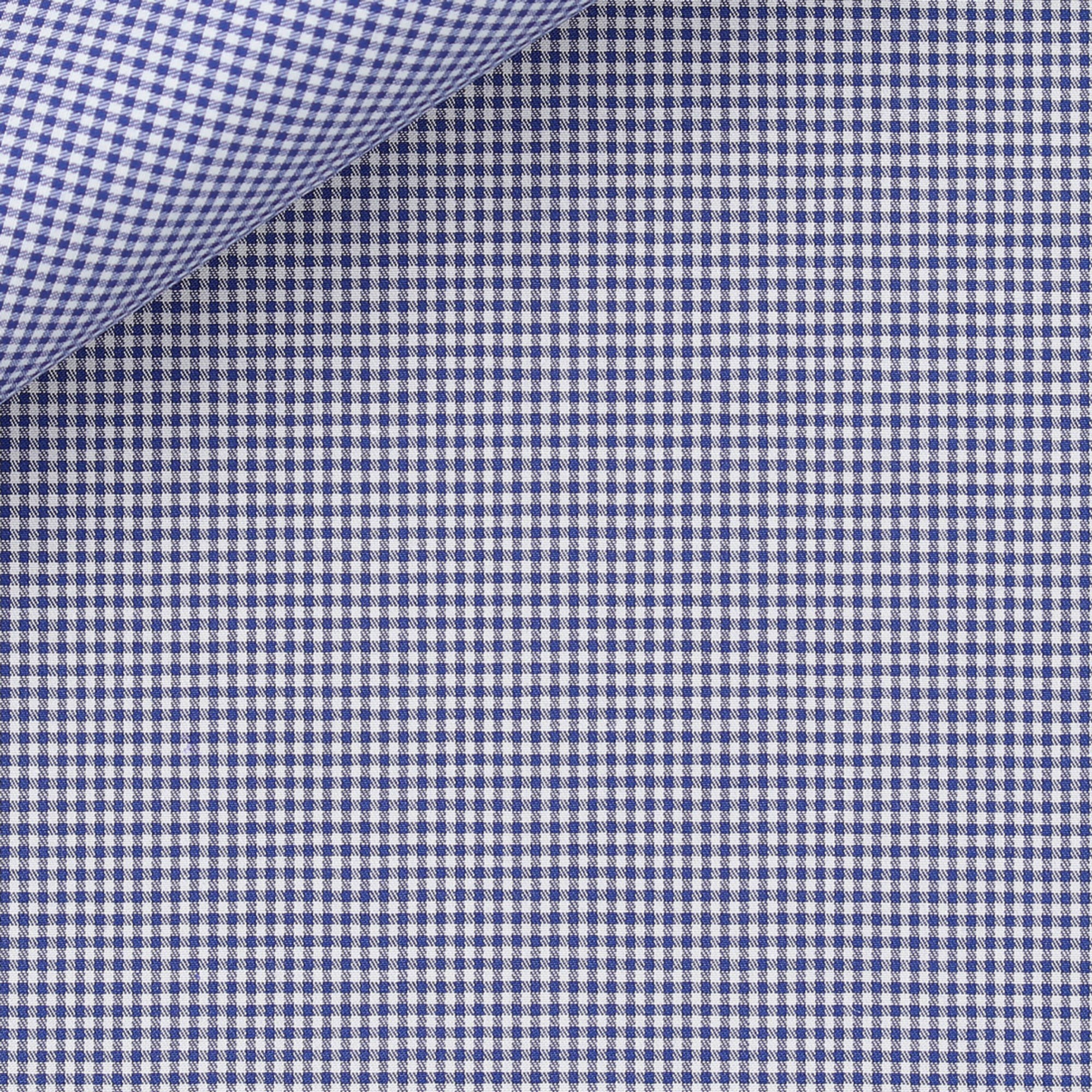Twill Carreaux Bleu