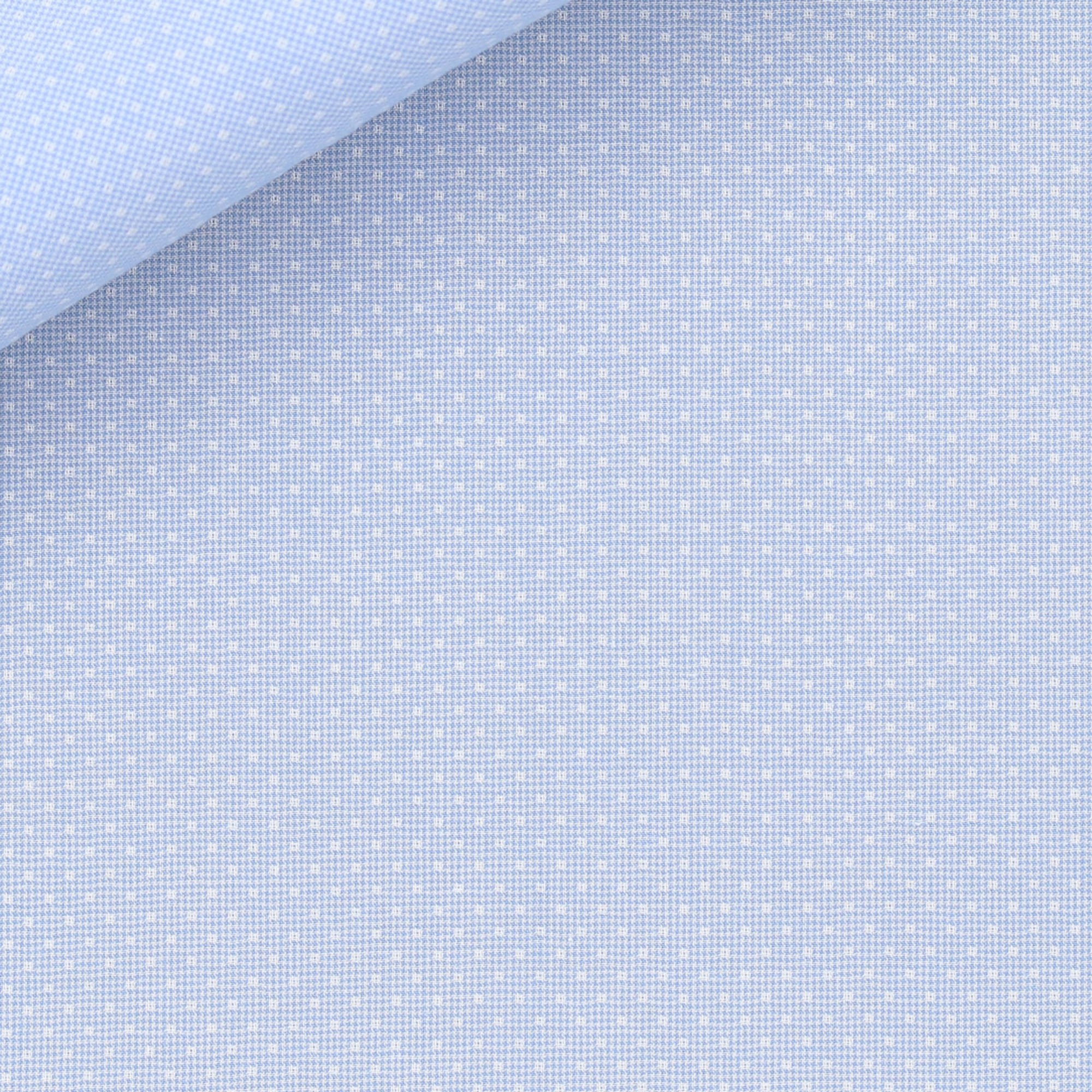 Dobby Carreaux Bleu