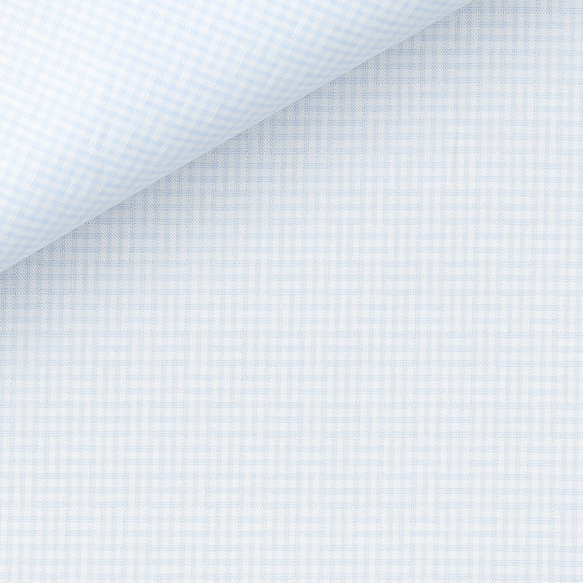 Jacquard Carreaux Bleu