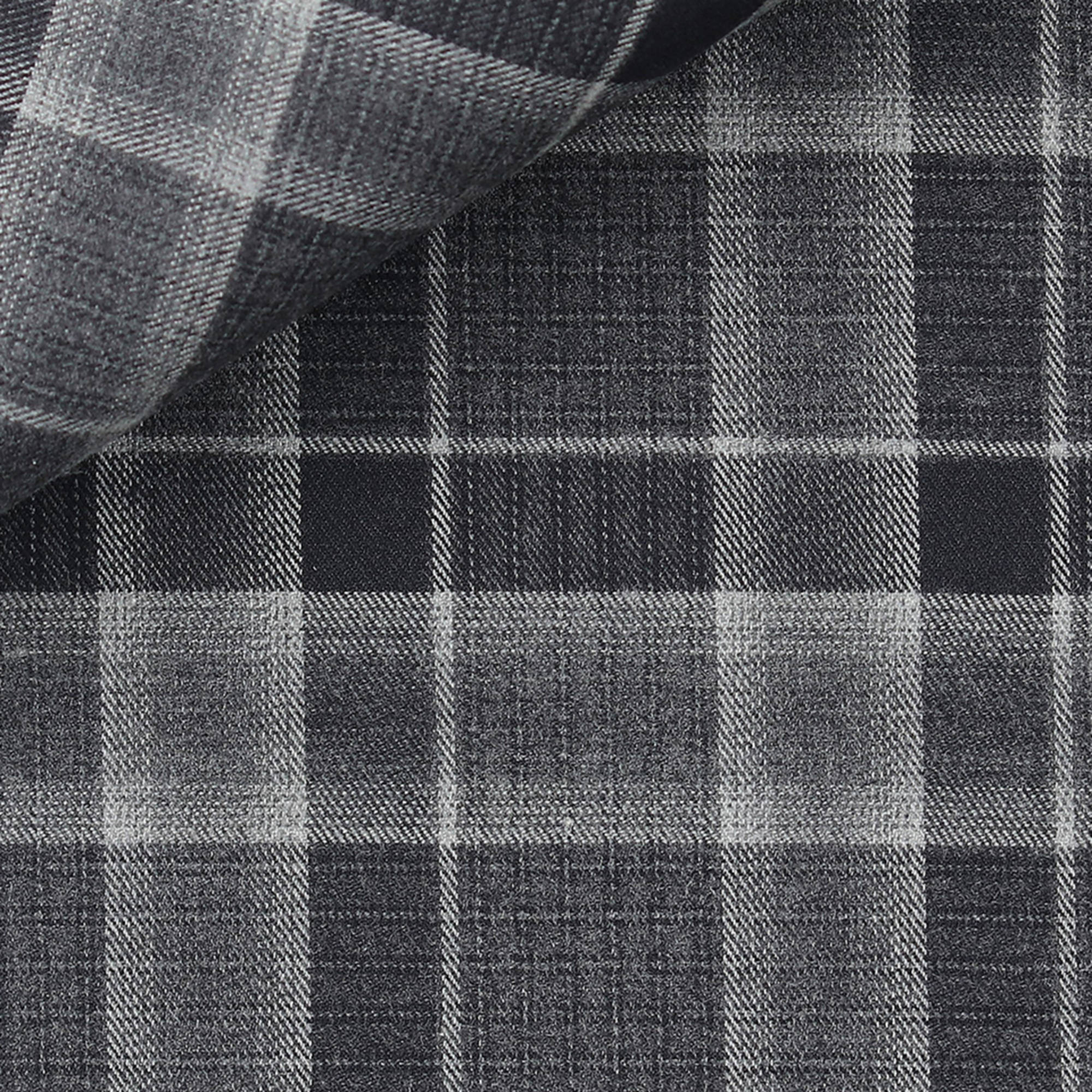 Flanelle Carreaux Gris