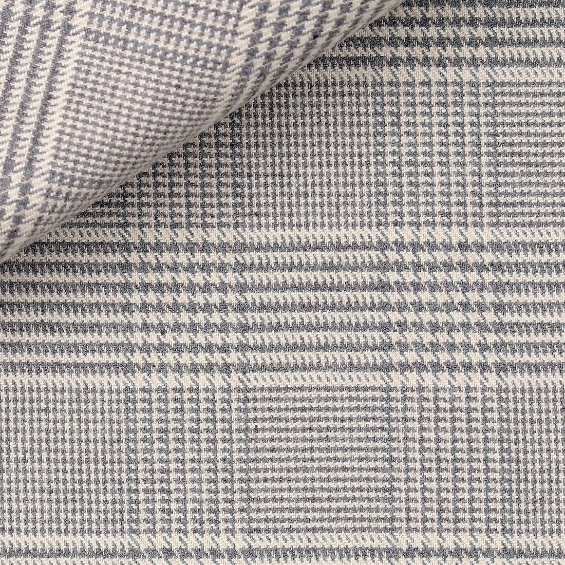 Flanelle Carreaux Gris