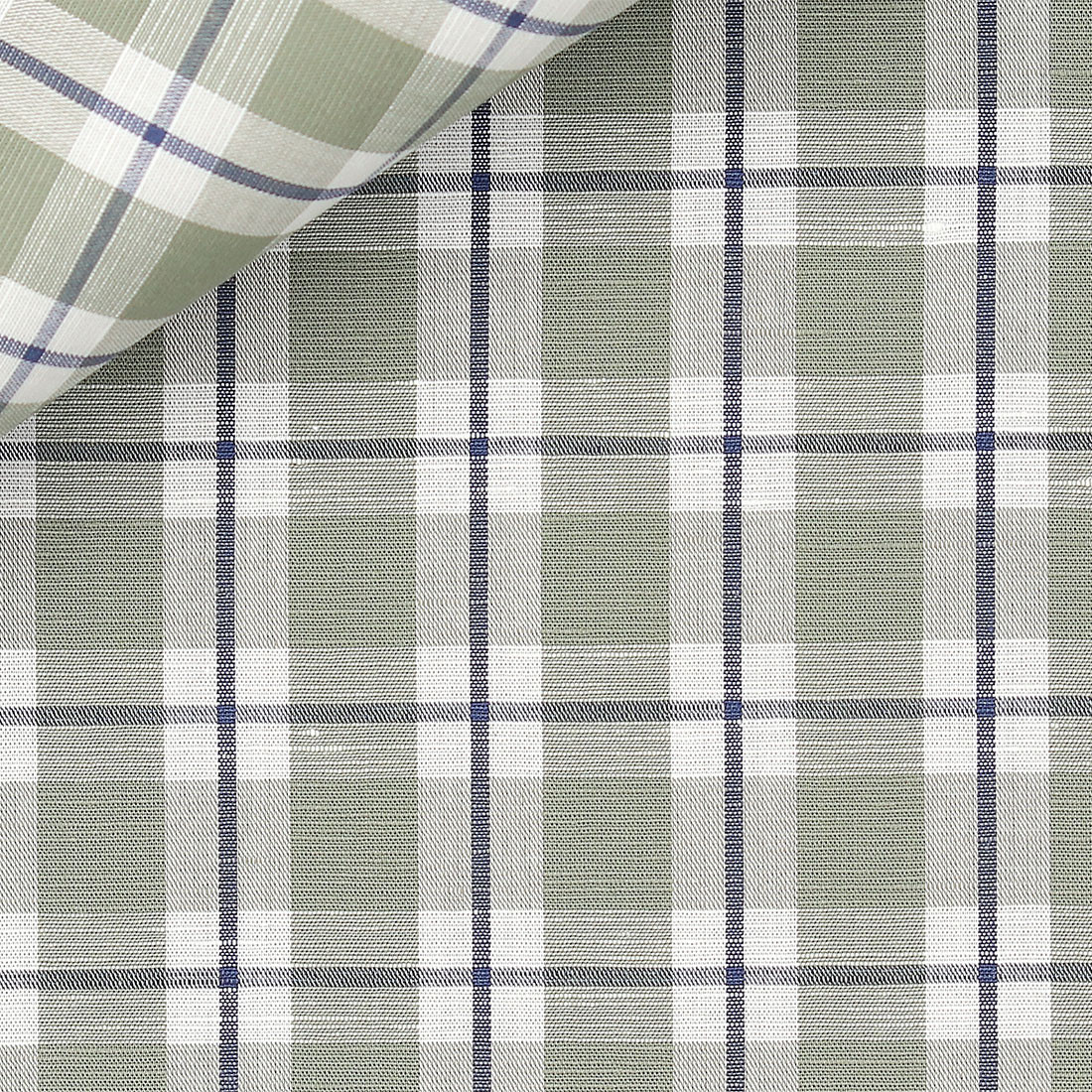 Chambray Carreaux Vert