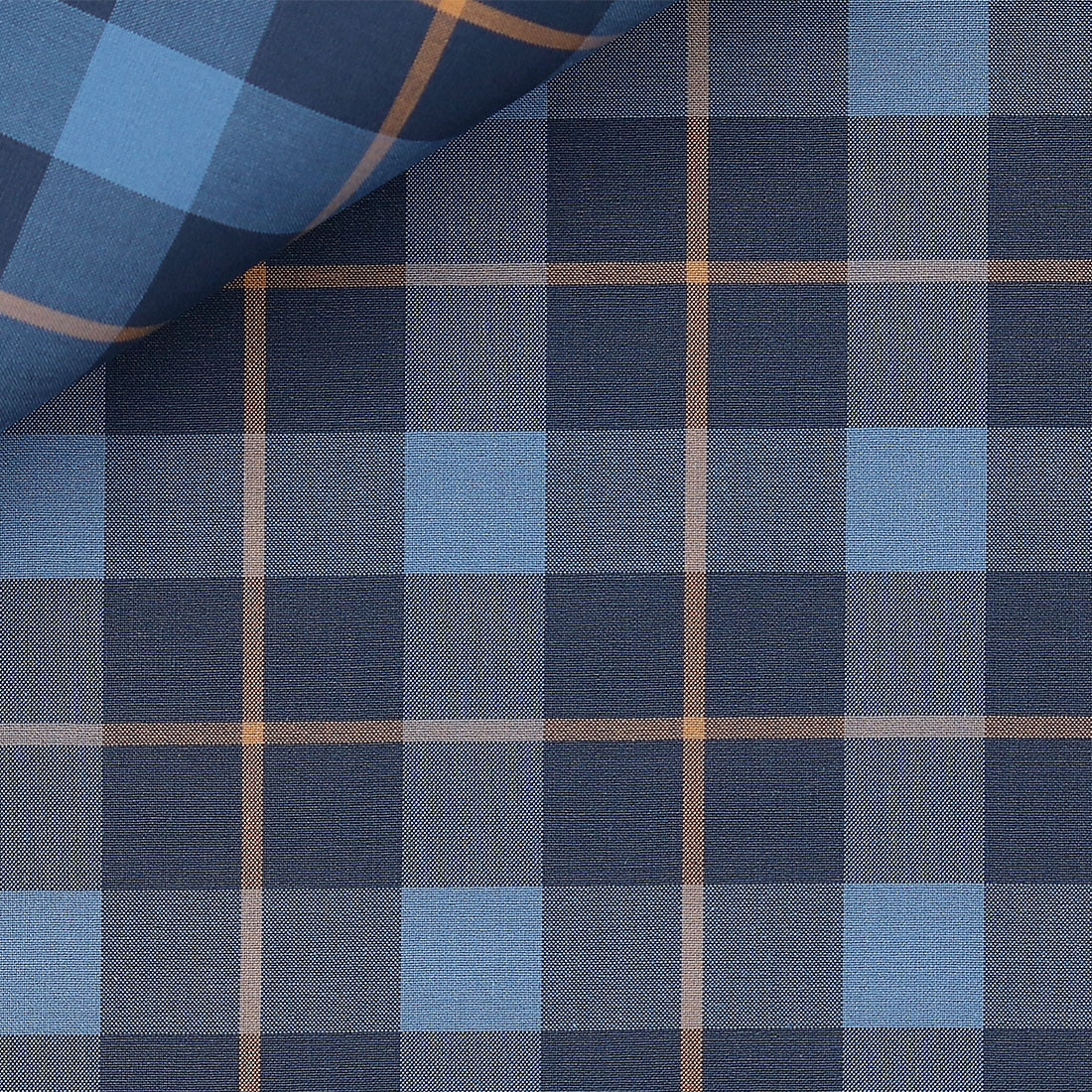Lin Carreaux Bleu