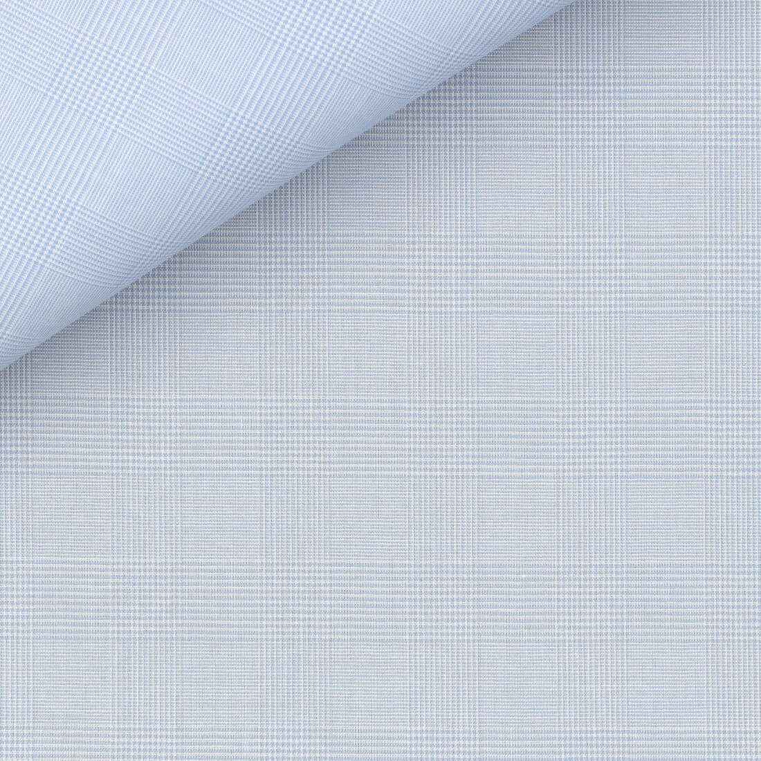 Zéphir Carreaux Bleu (repassage facile)