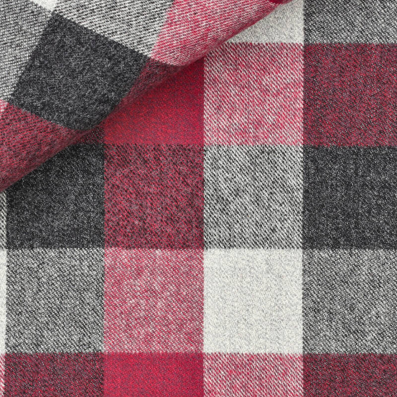 Twill Carreaux Rose