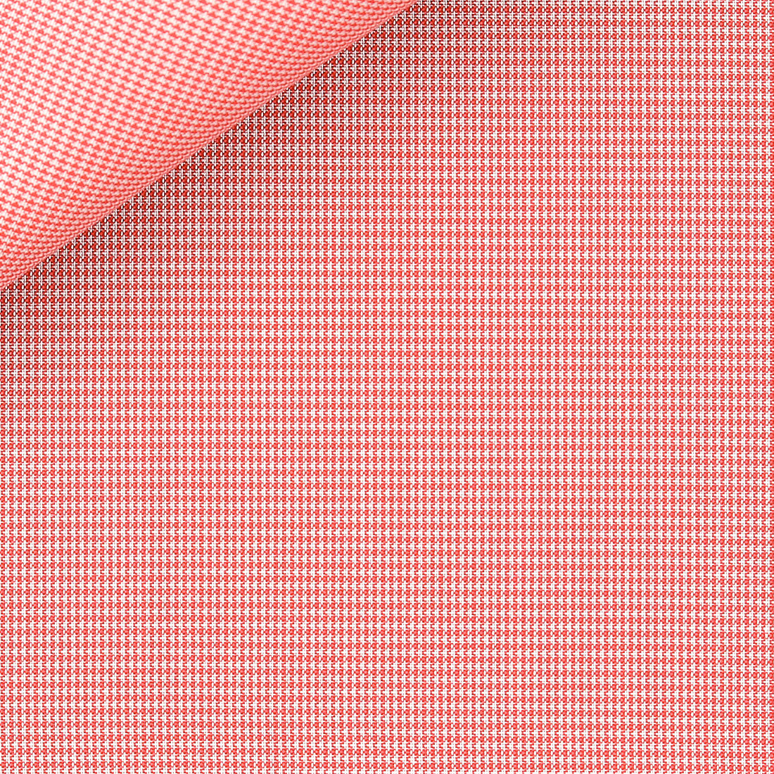 Pied de Poule Carreaux Rouge