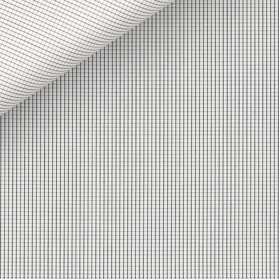 Popeline Carreaux Noir