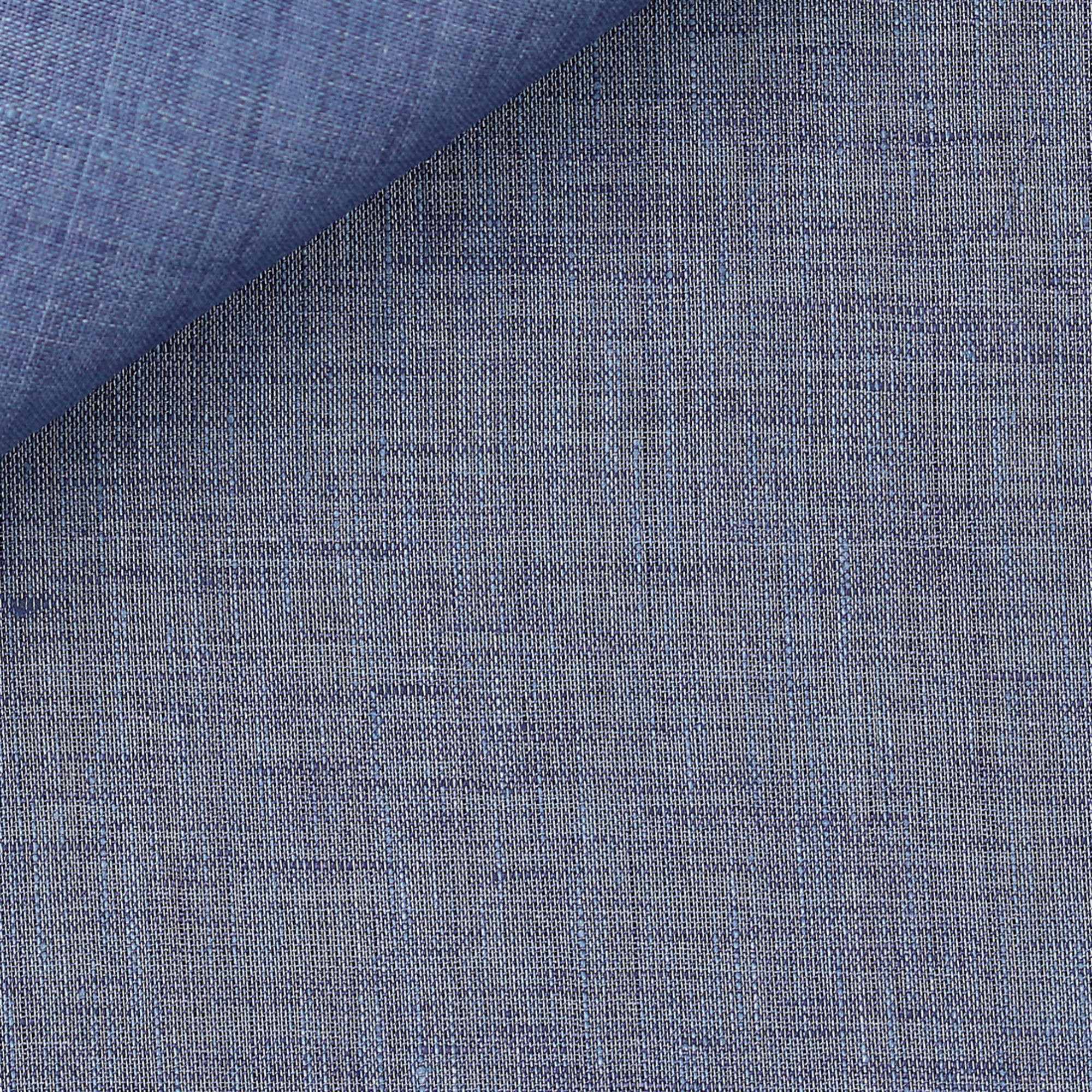 Lin Uni Bleu (repassage facile) 