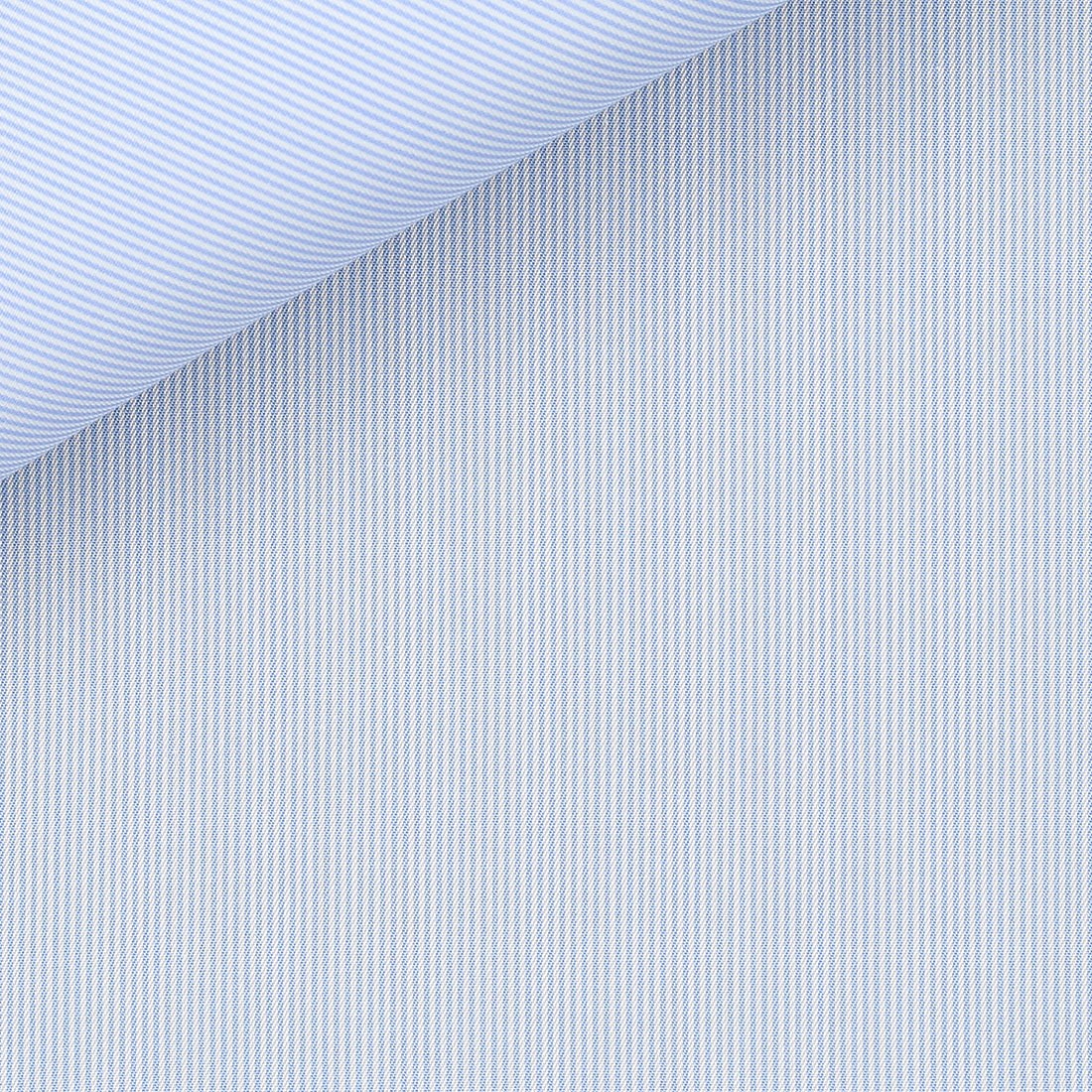 Twill Uni Bleu (repassage facile) 