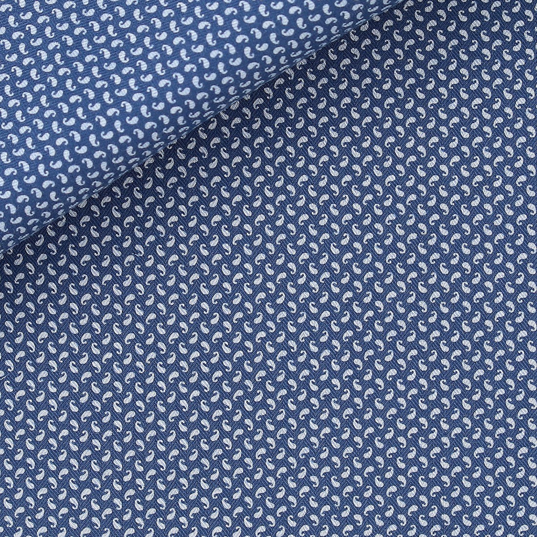 Flanelle Motif Bleu