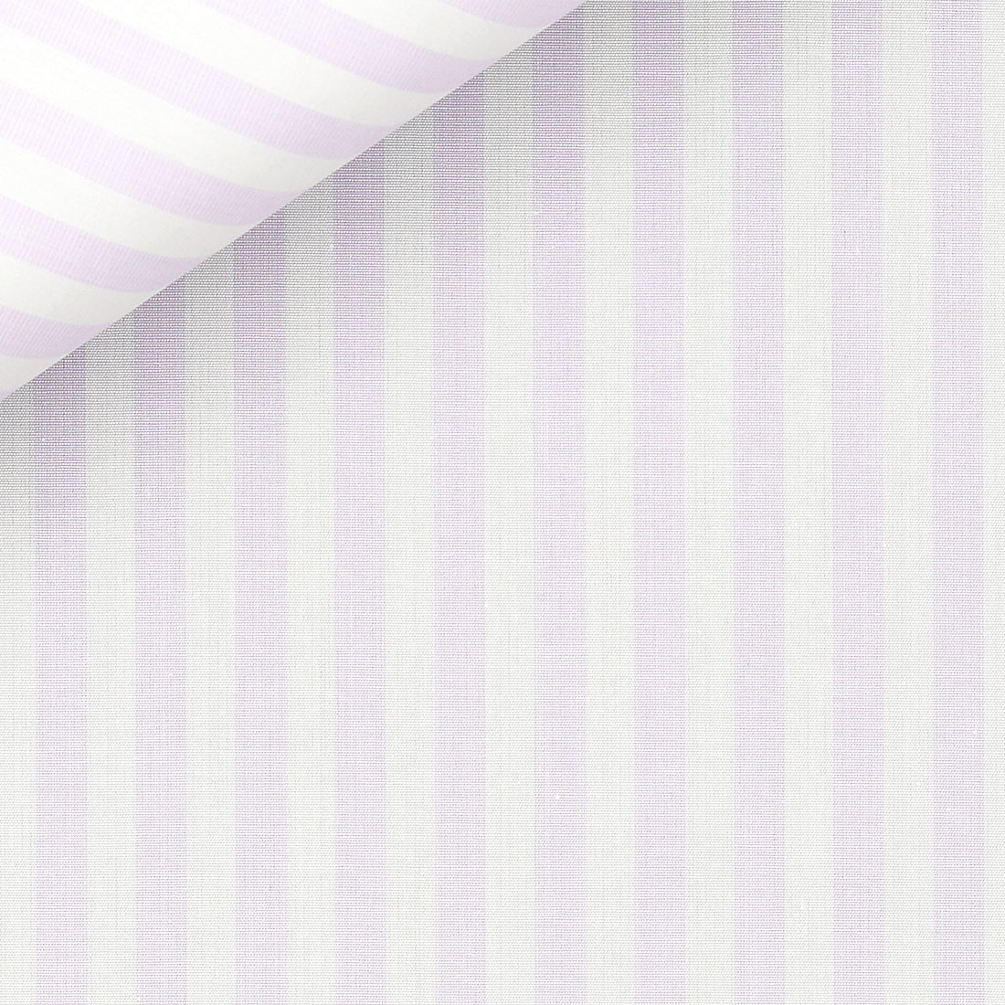 Popeline Rayé Violet