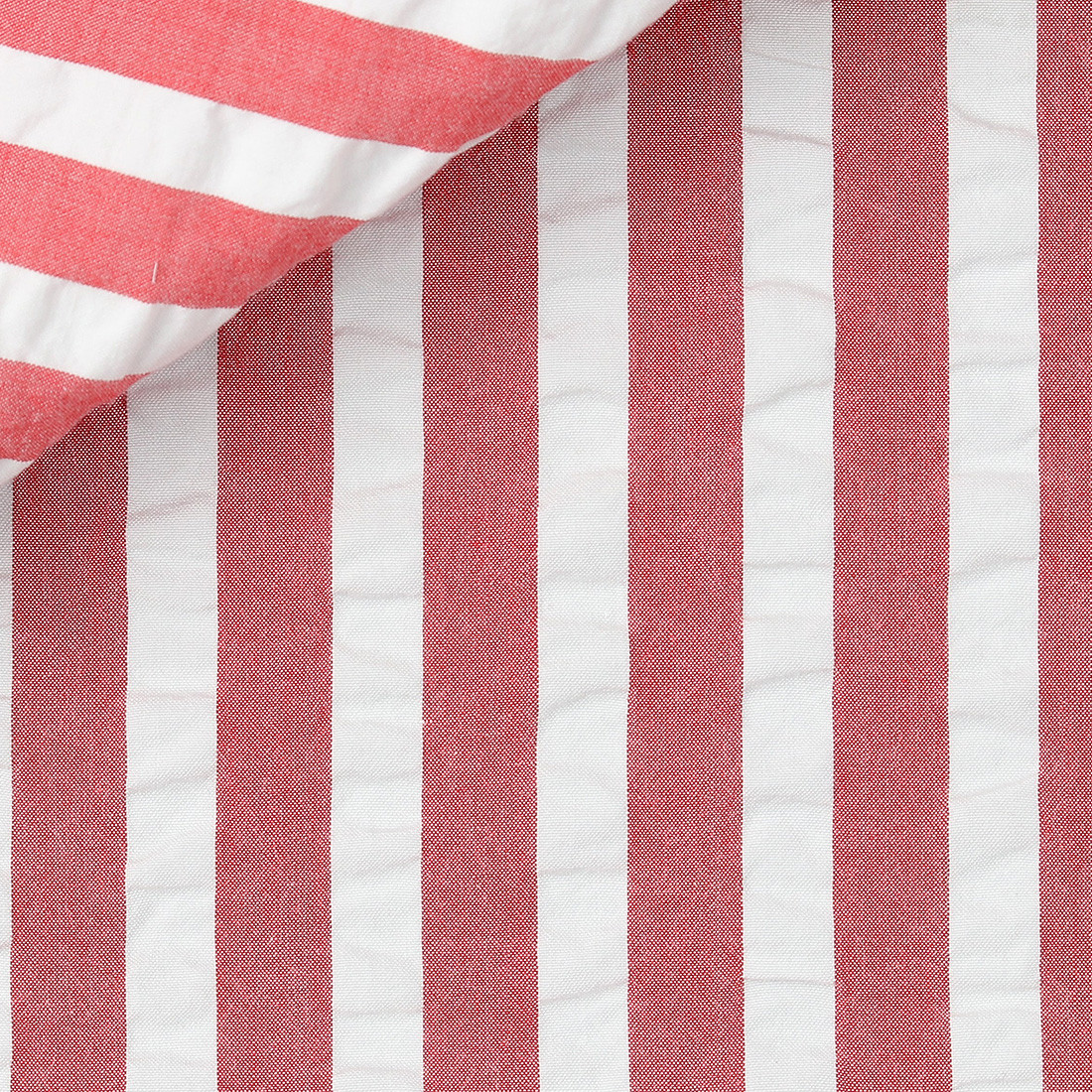 Seersucker Rayé Rose