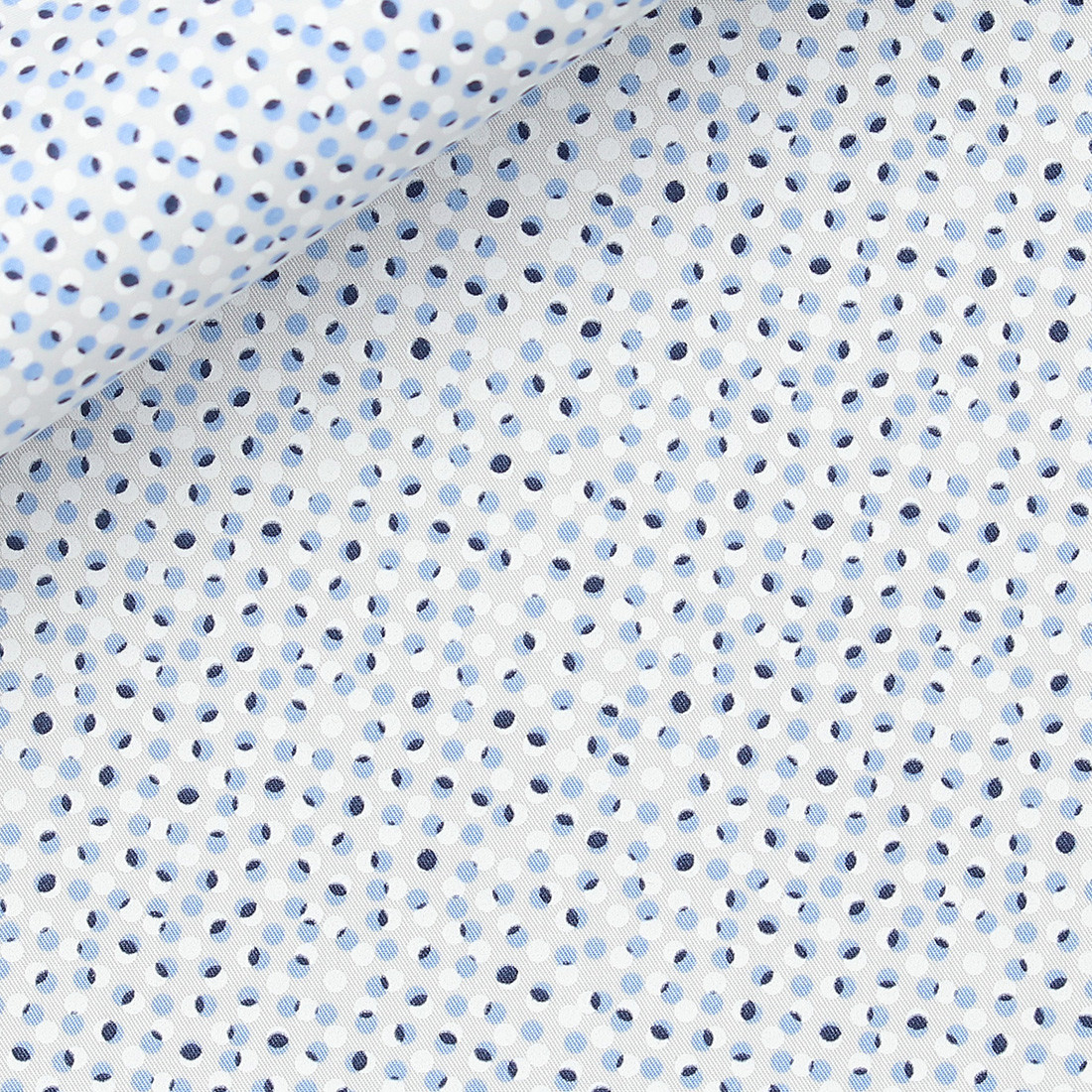 Twill Motif Bleu