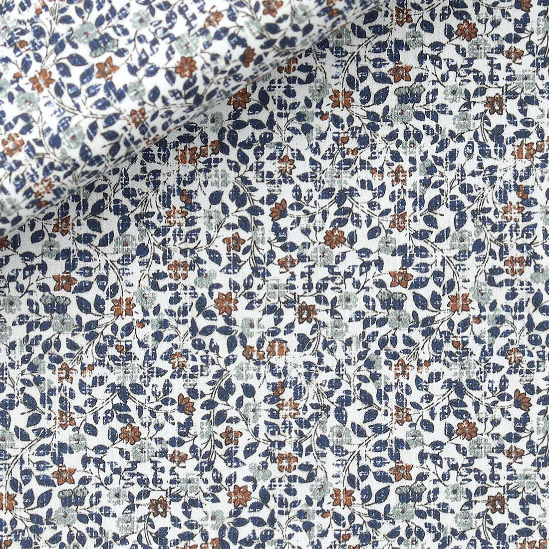 Twill Motif Bleu