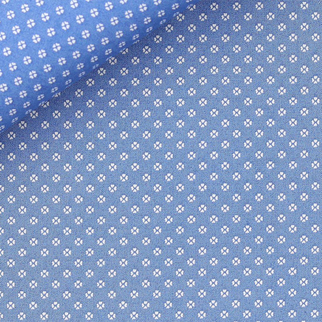 Twill Motif Bleu
