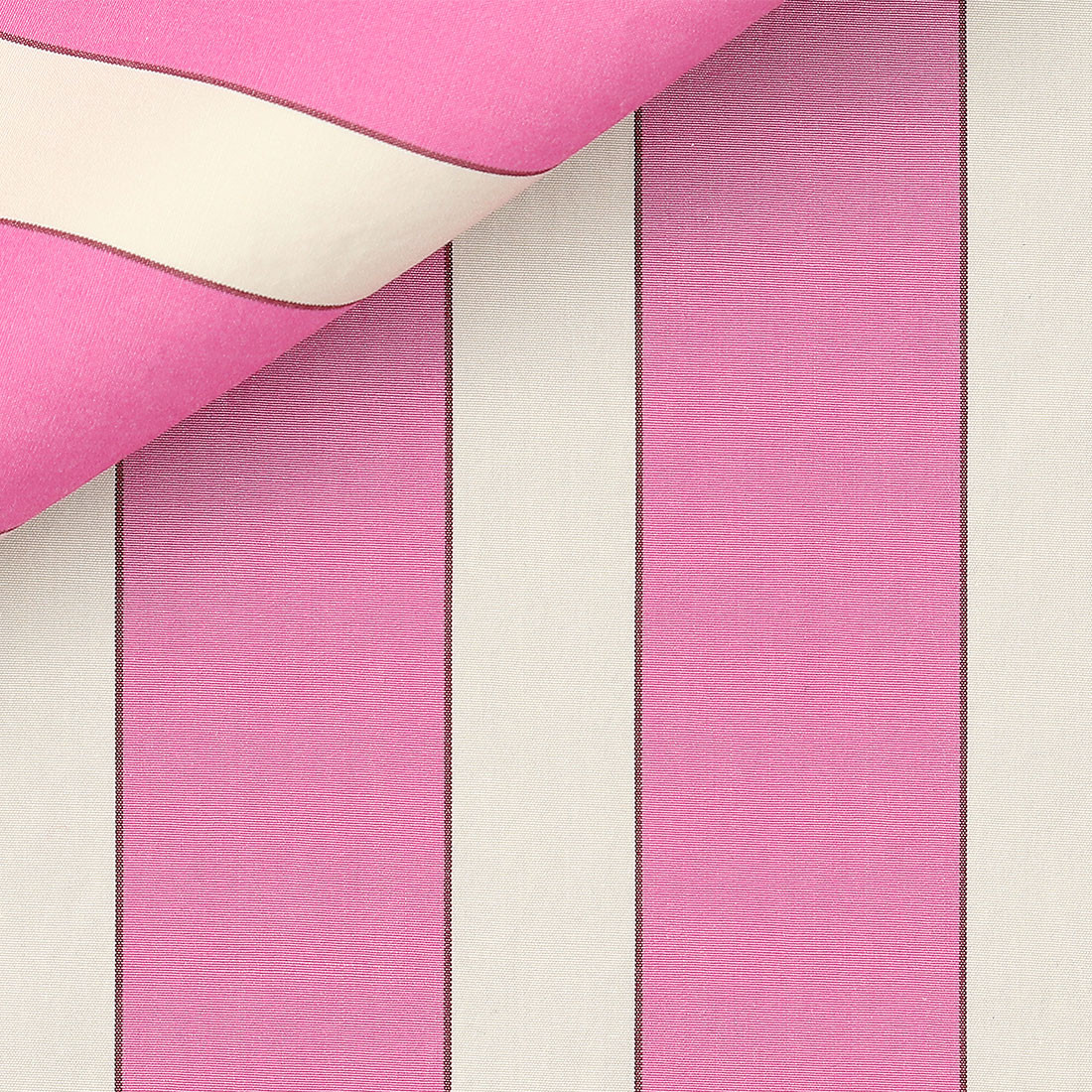 Popeline Rayé Violet