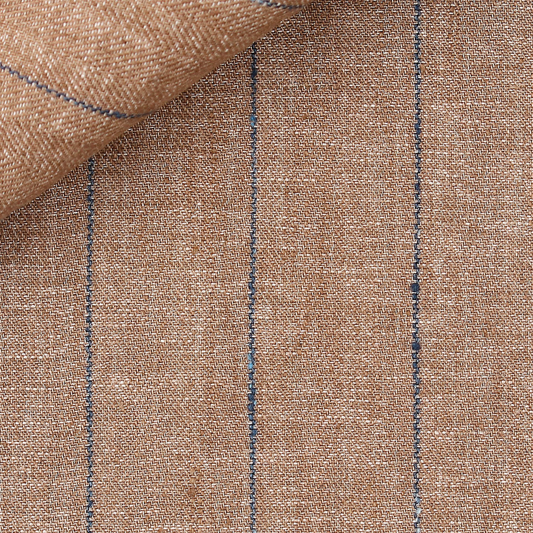 Chevron Rayé Marron