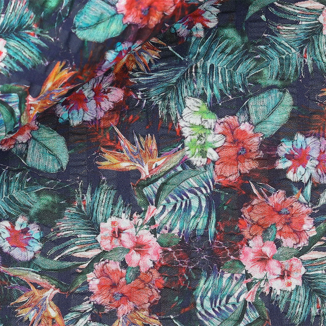 Seersucker Motif Rose