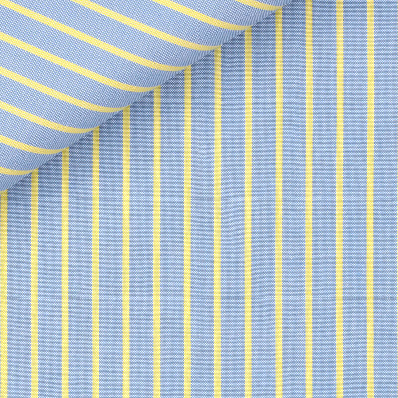 Panama Rayé Bleu Jaune