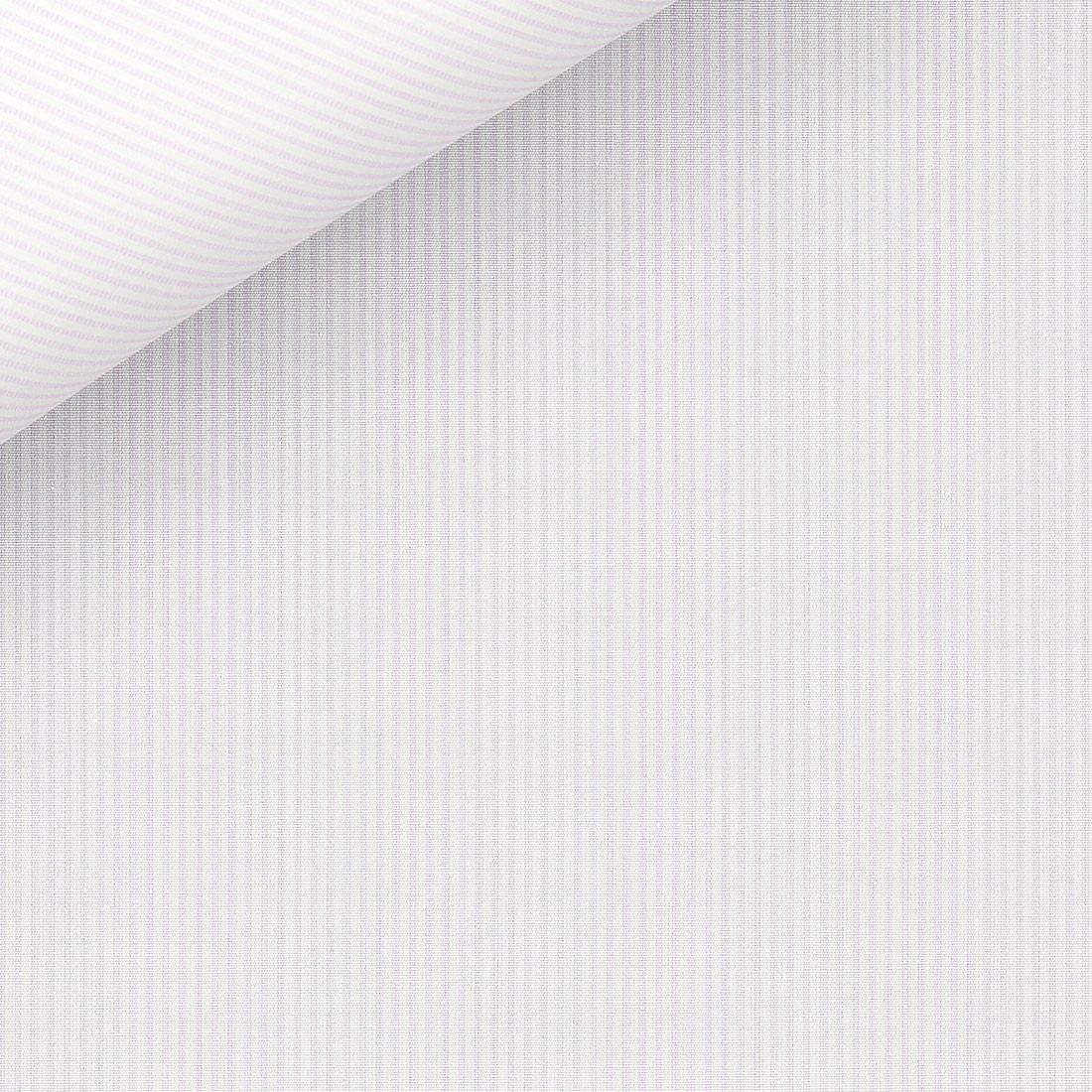 Popeline Rayé Violet