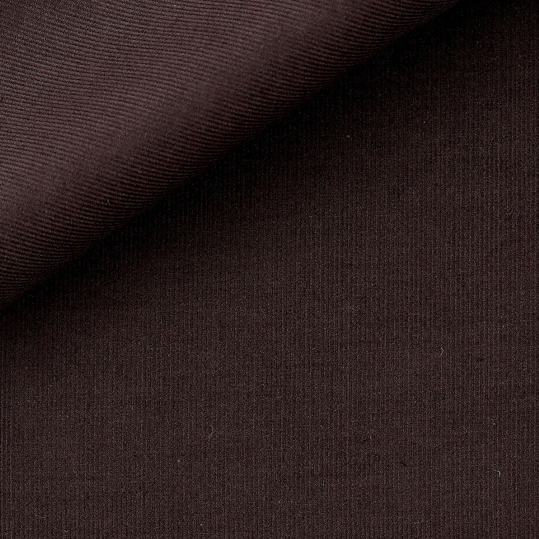 Velours Uni Marron