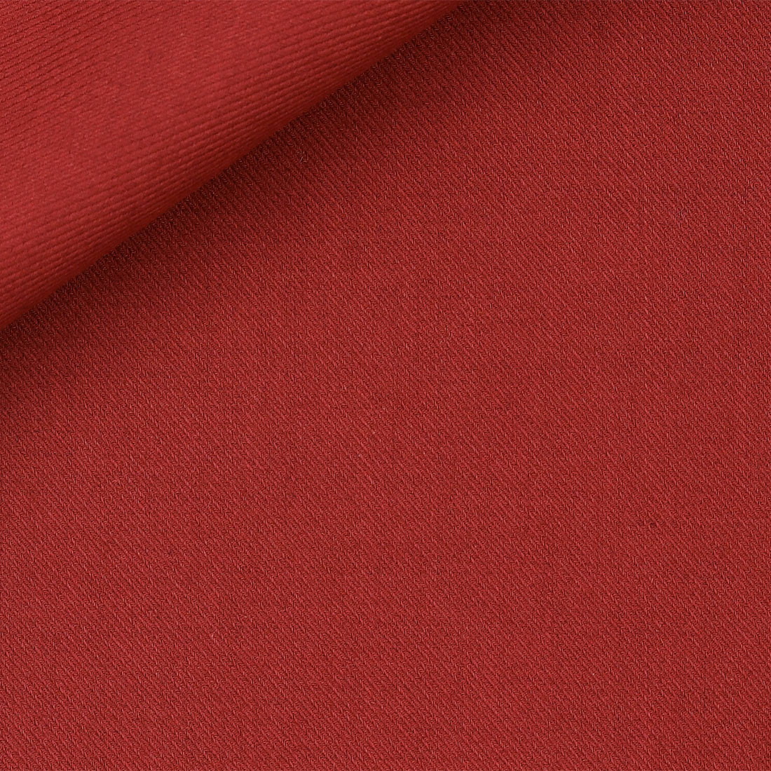 Flanelle Cachemire Uni Rouge