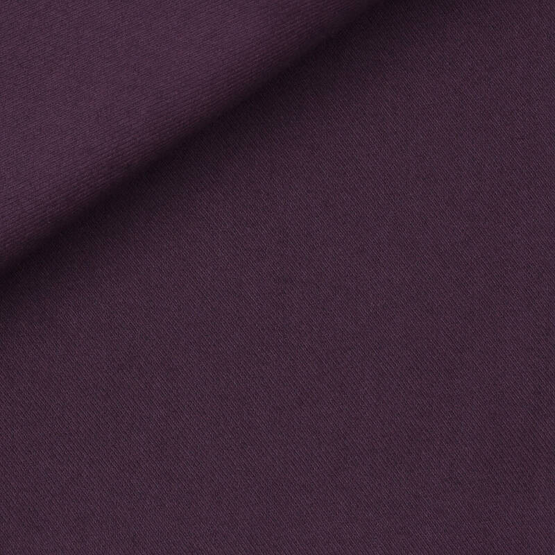 Twill Cachemire Uni Bordeaux