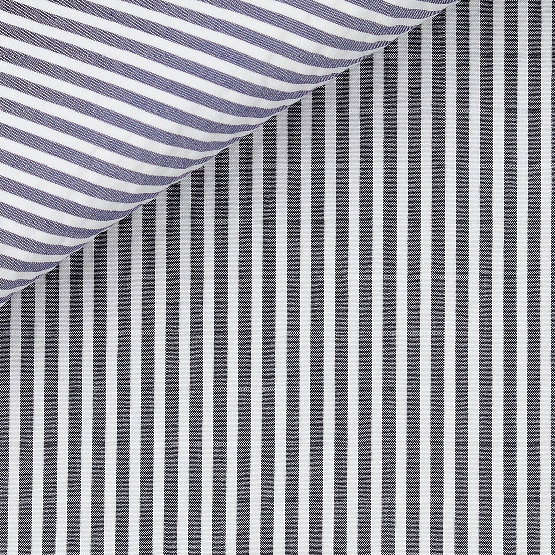 Seersucker Rayé Bleu