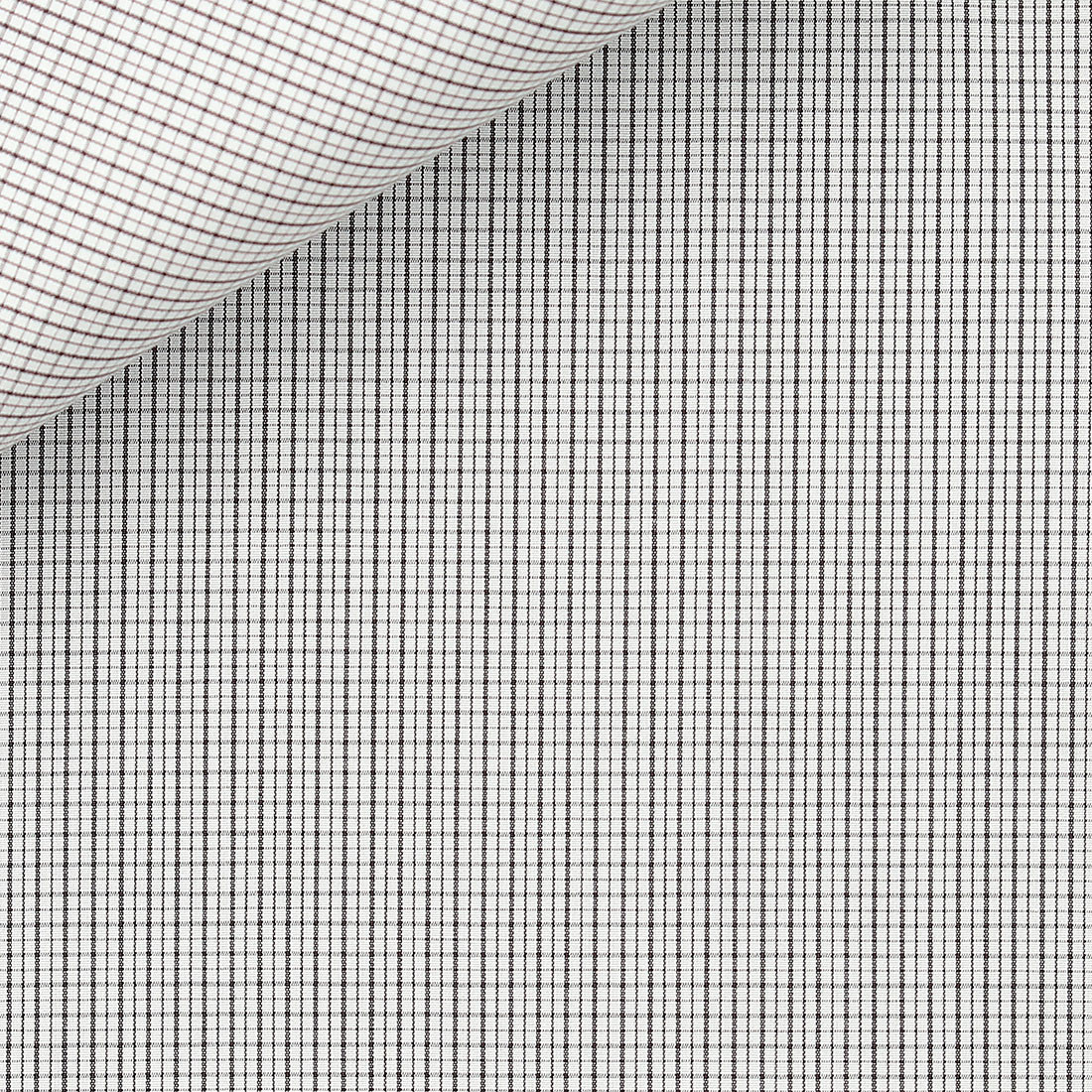 Popeline Carreaux Noir