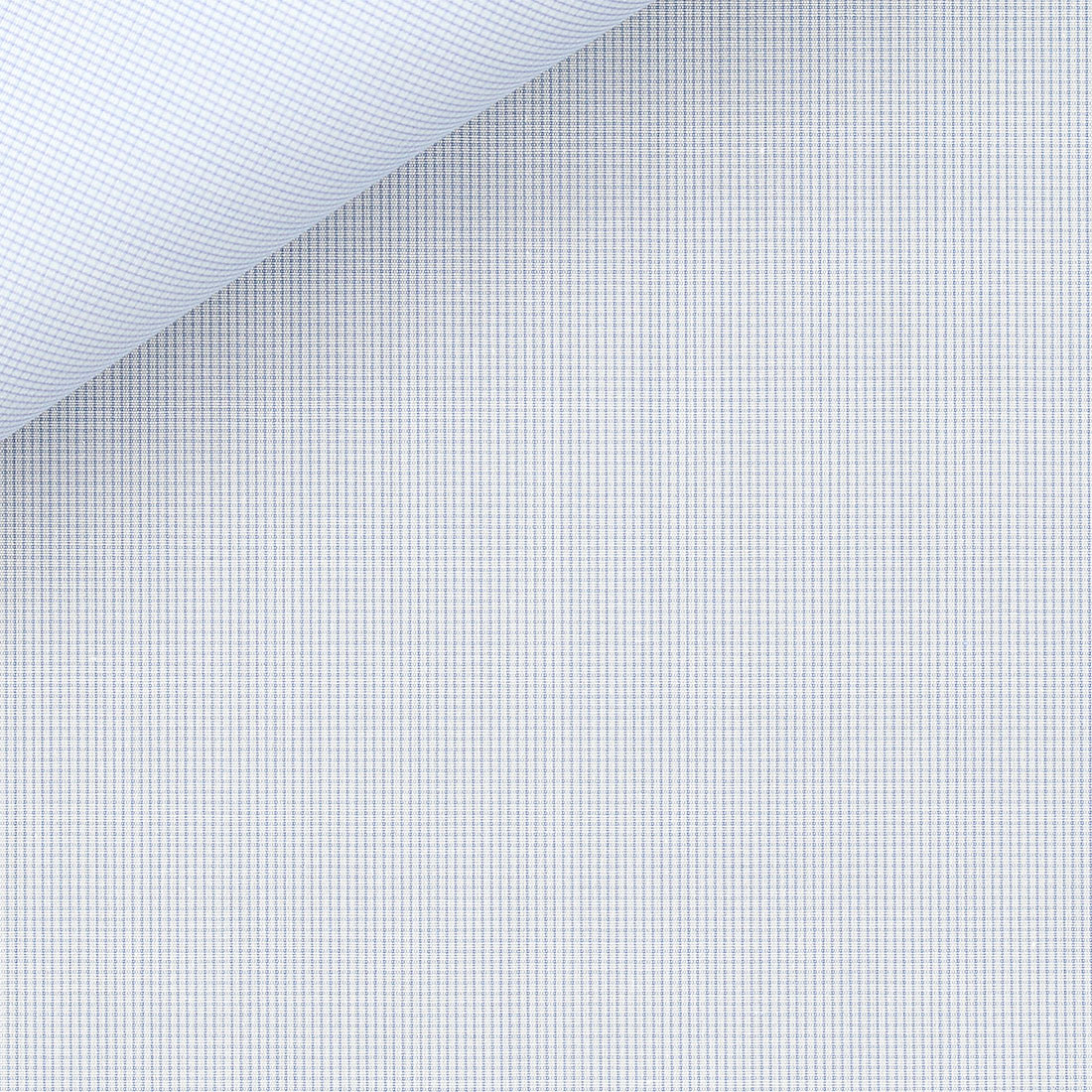 Popeline Carreaux Bleu