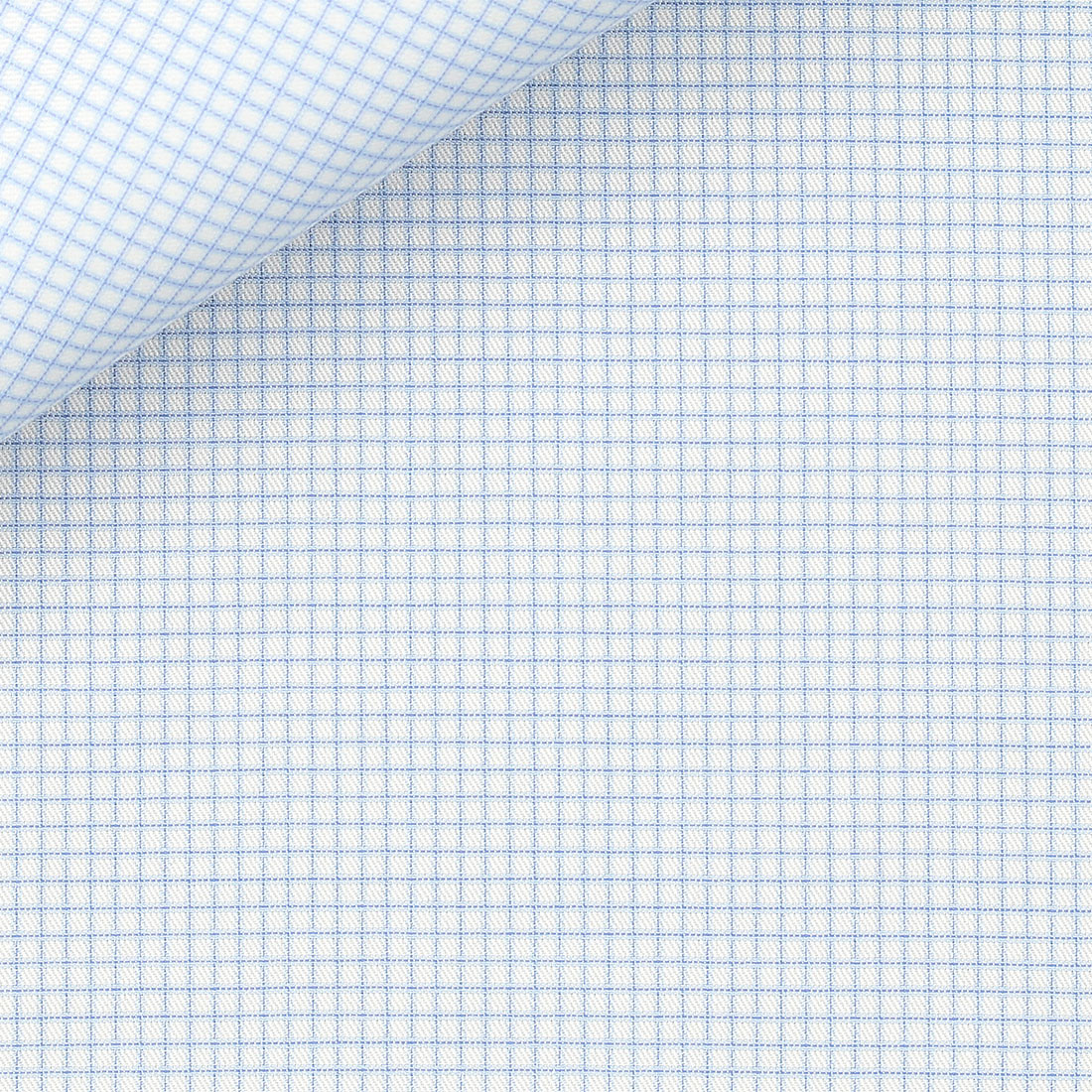 Twill Carreaux Bleu