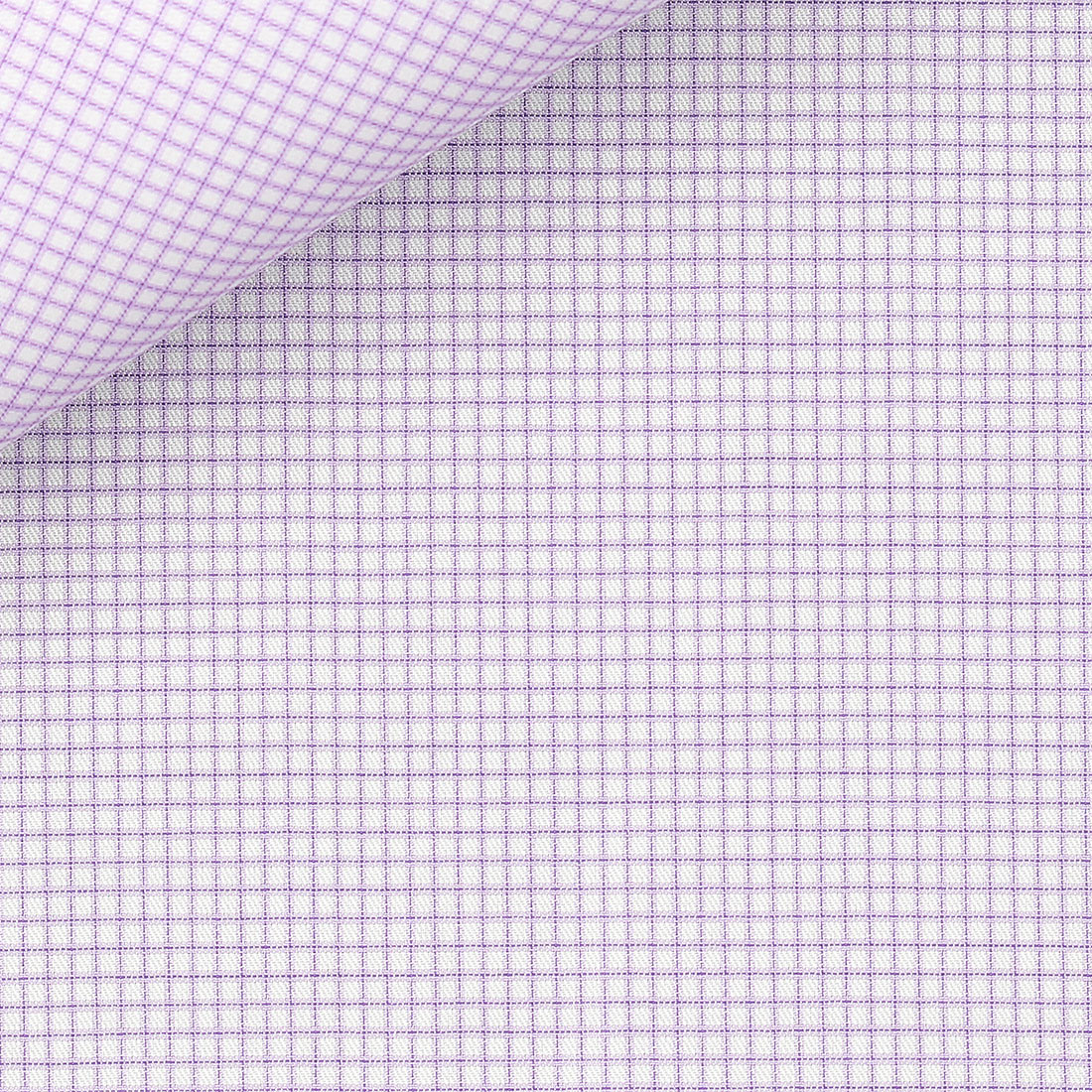 Twill Carreaux Violet