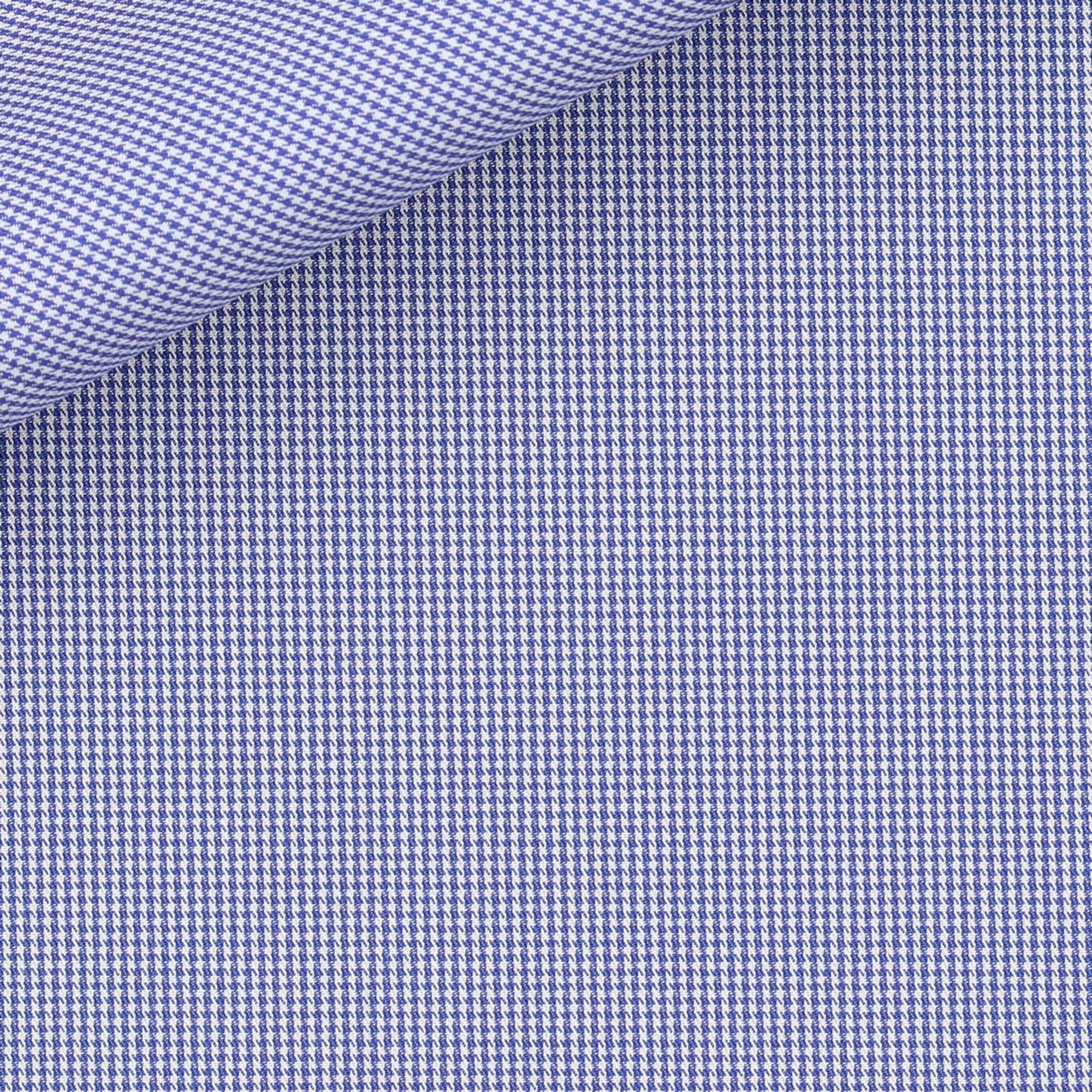 Twill Carreaux Bleu