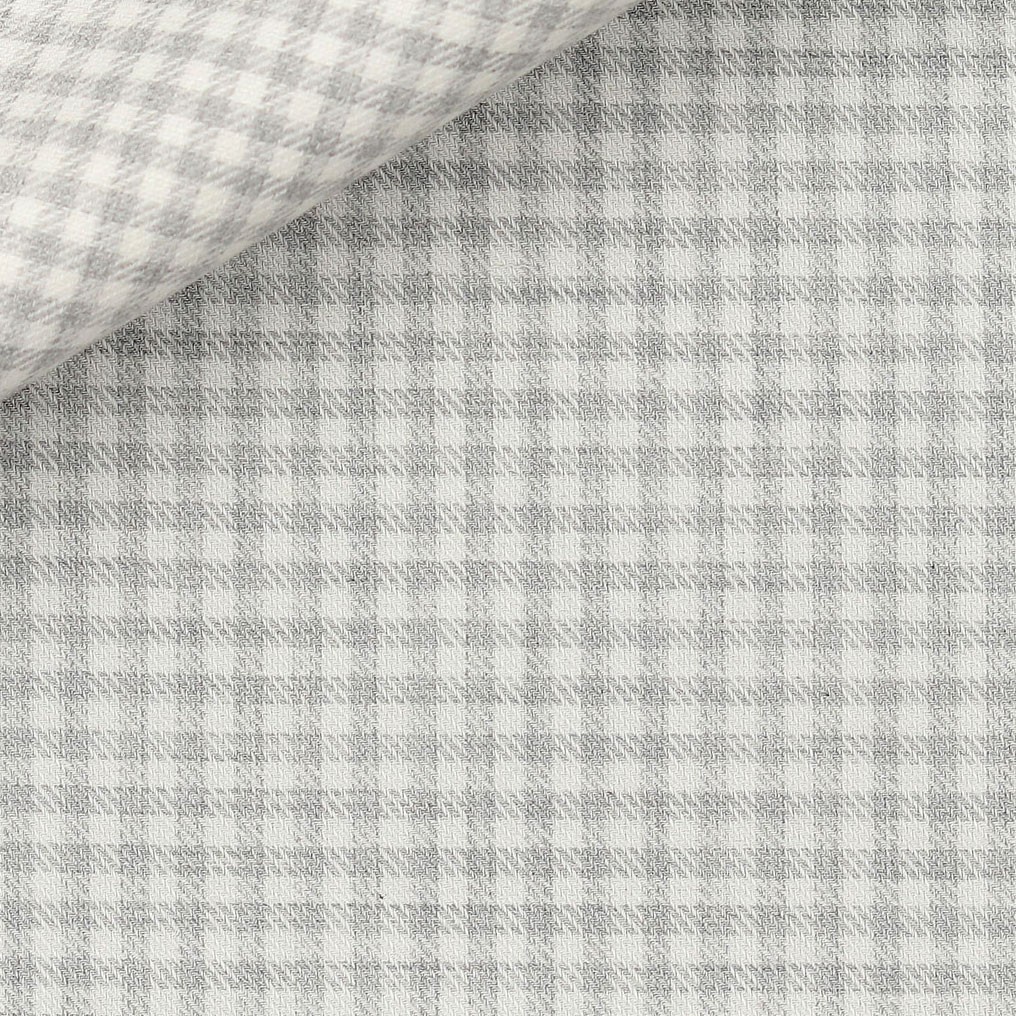 Twill Carreaux Gris