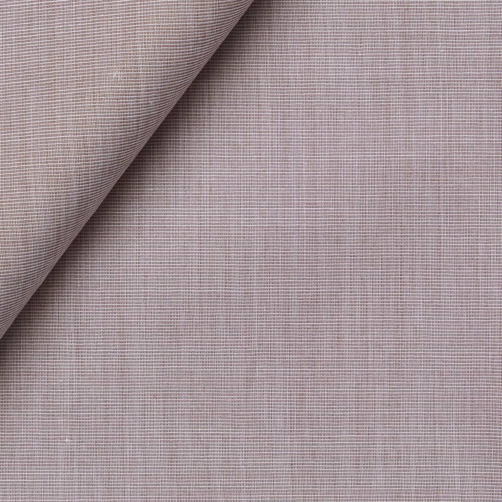Chambray Uni Marron