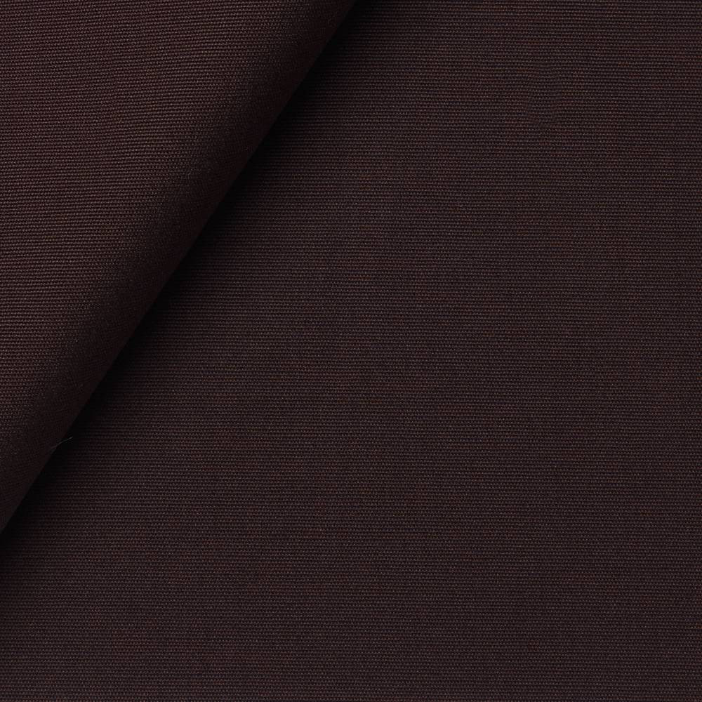 Popeline Uni Marron