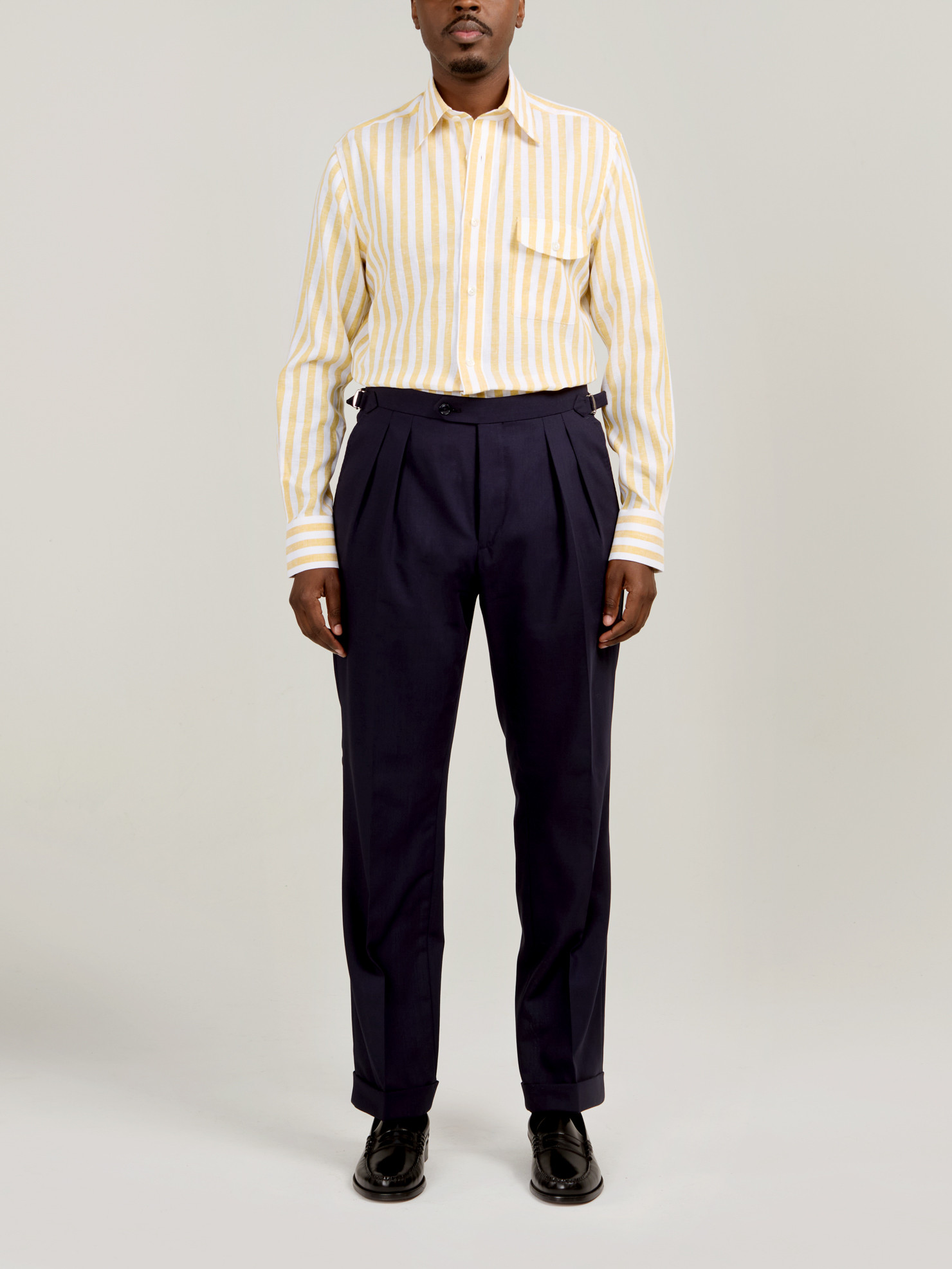 Pantalon Laine Traveller Marine