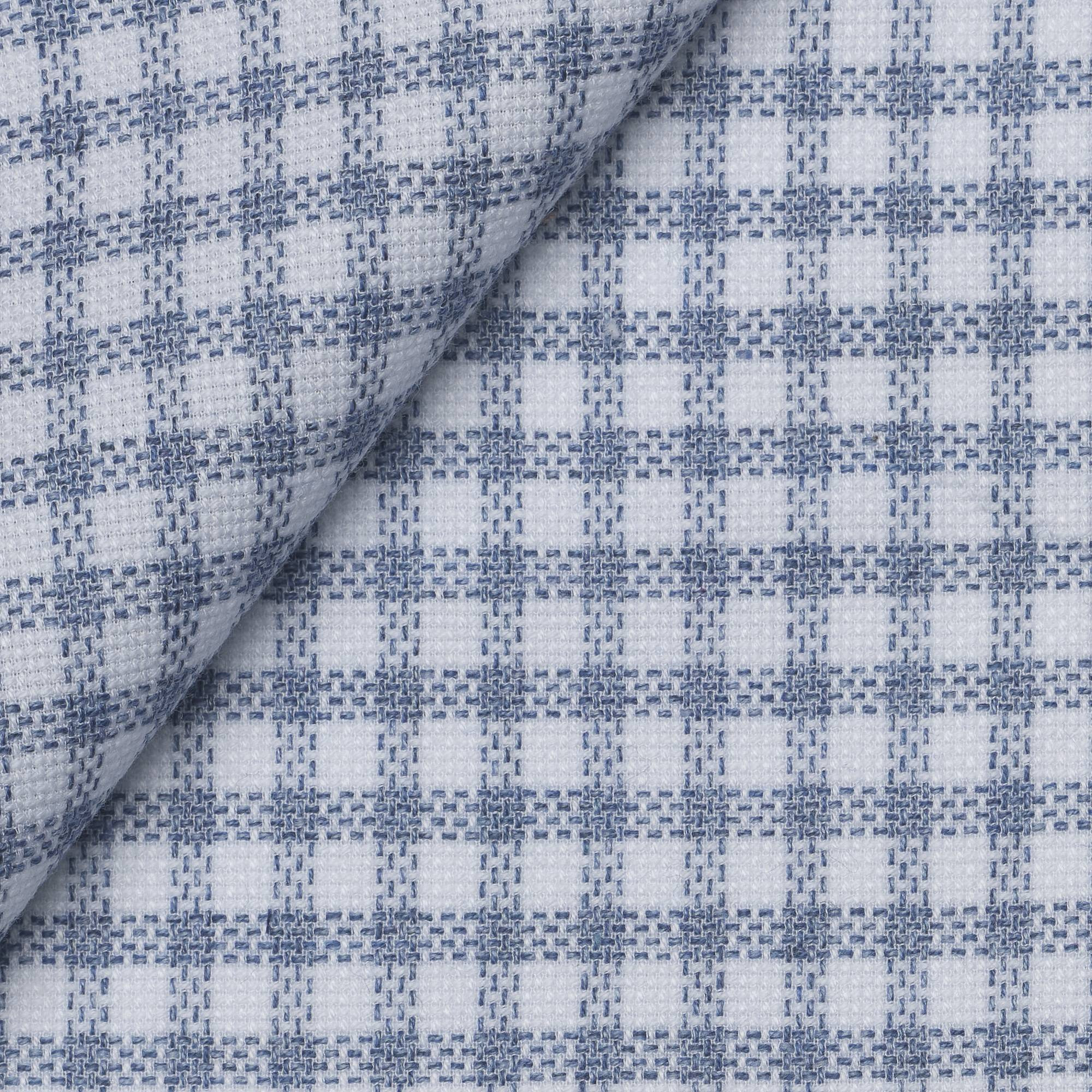 Oxford Carreaux Bleu