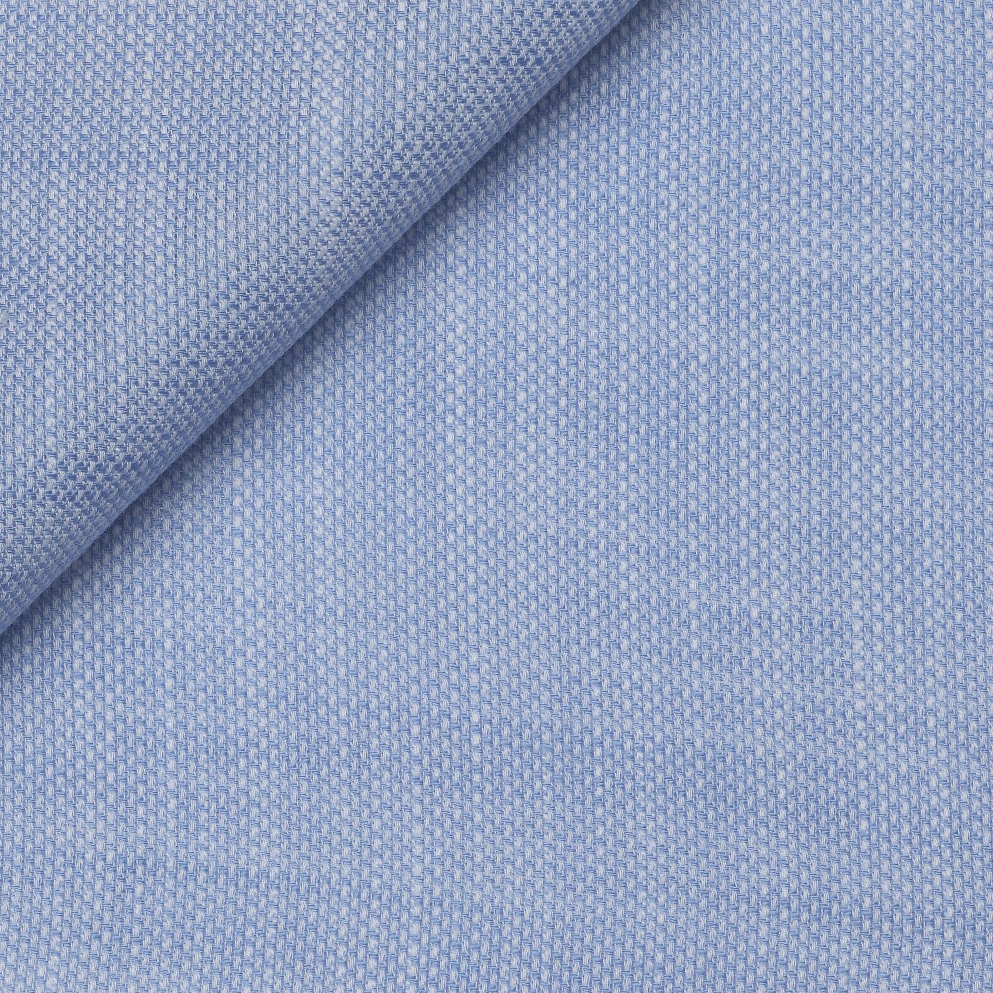Chambray Uni Bleu