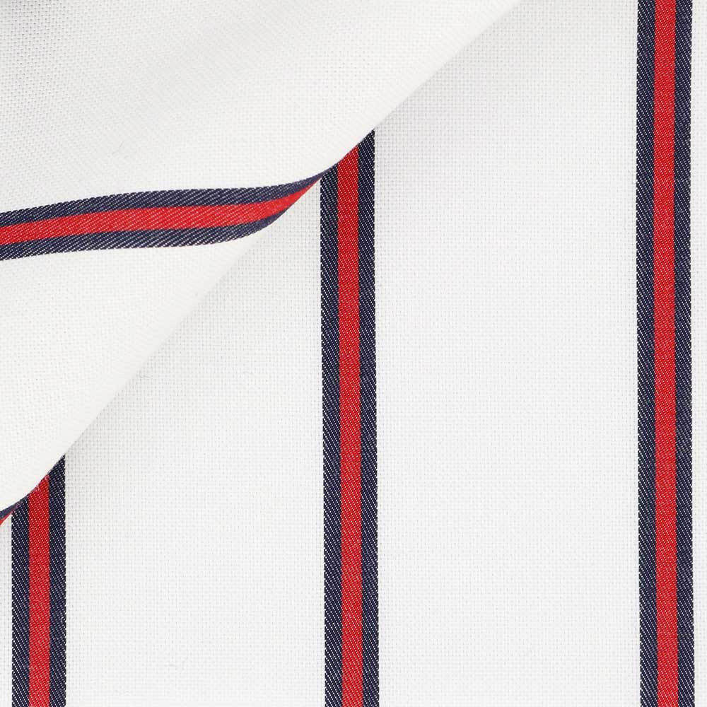 Pin Point Rayé Bleu Rouge