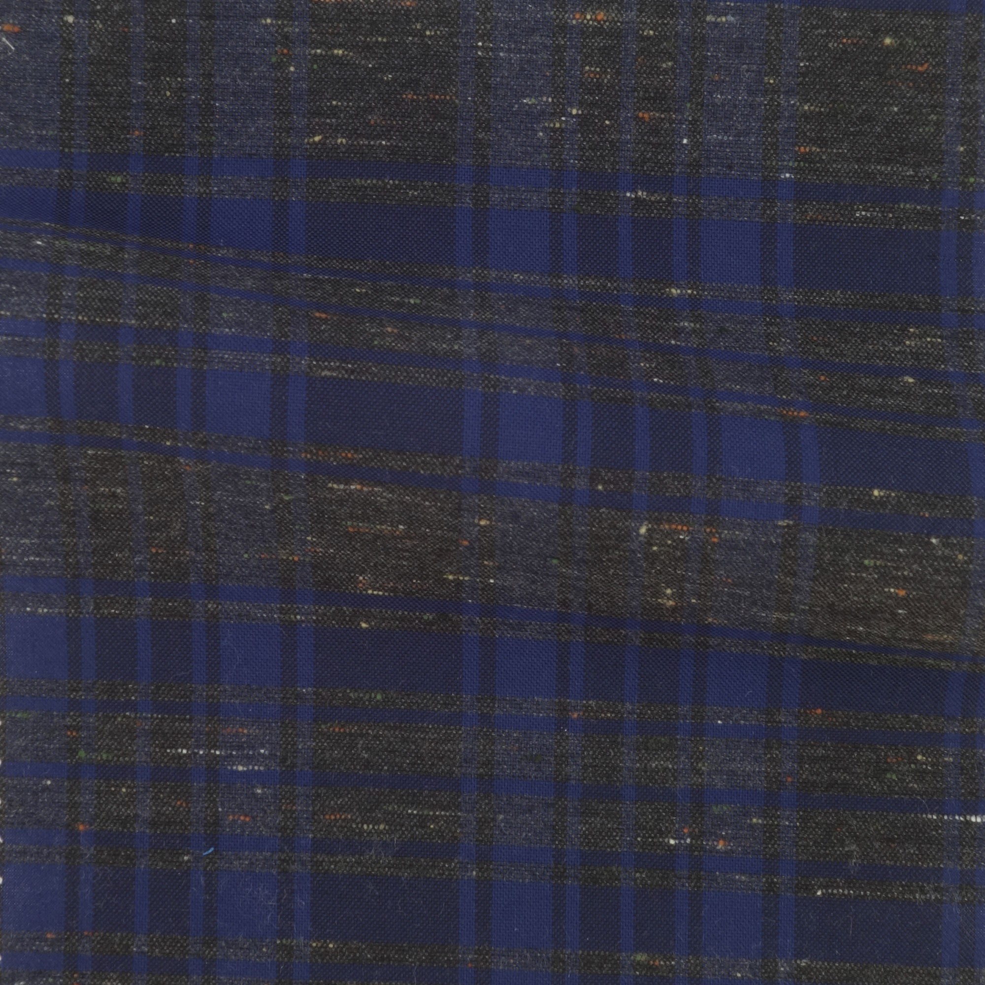 Oxford Carreaux Bleu Marron