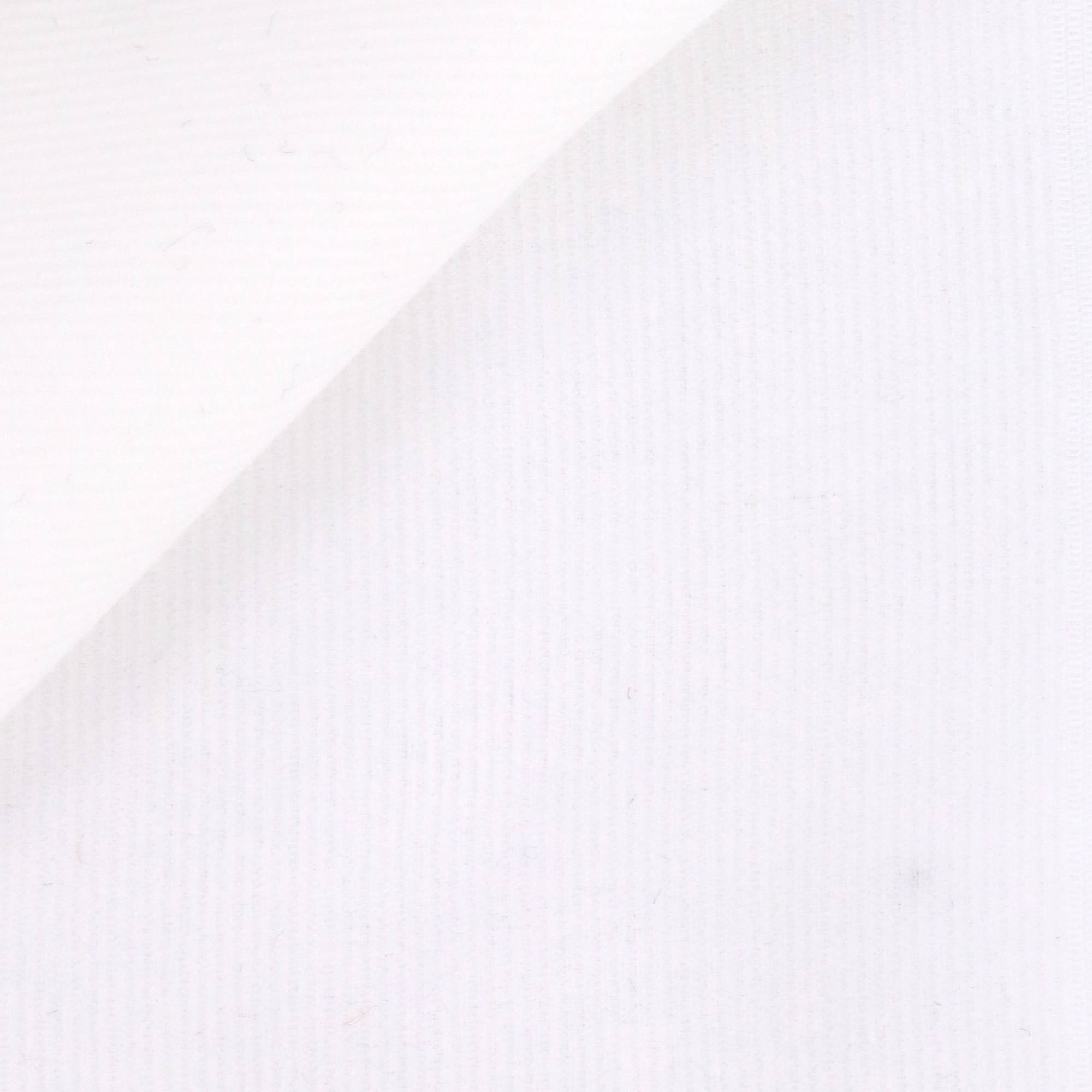 Velours Uni Blanc cassé