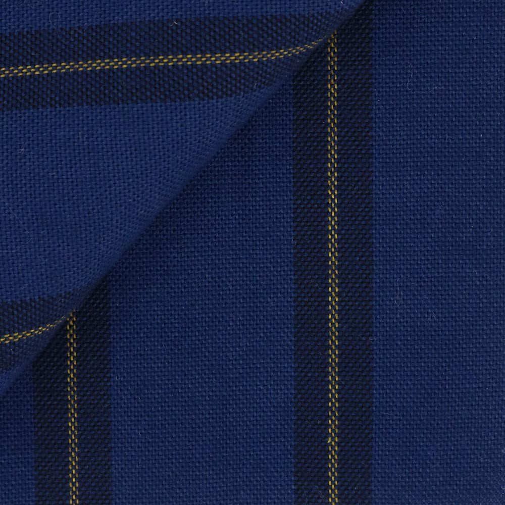 Oxford Rayé Bleu Jaune