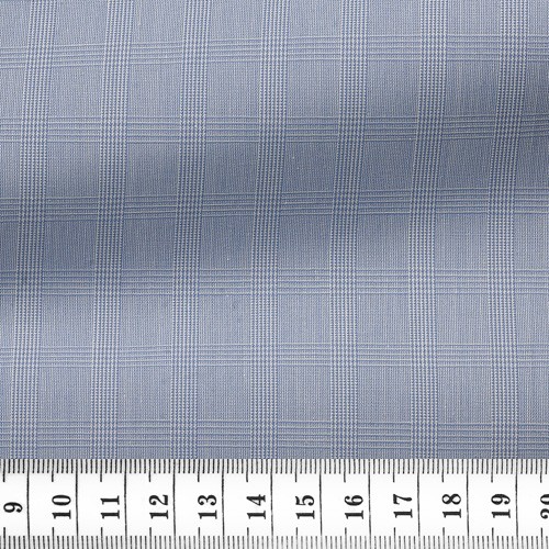 Fil à Fil Carreaux Bleu