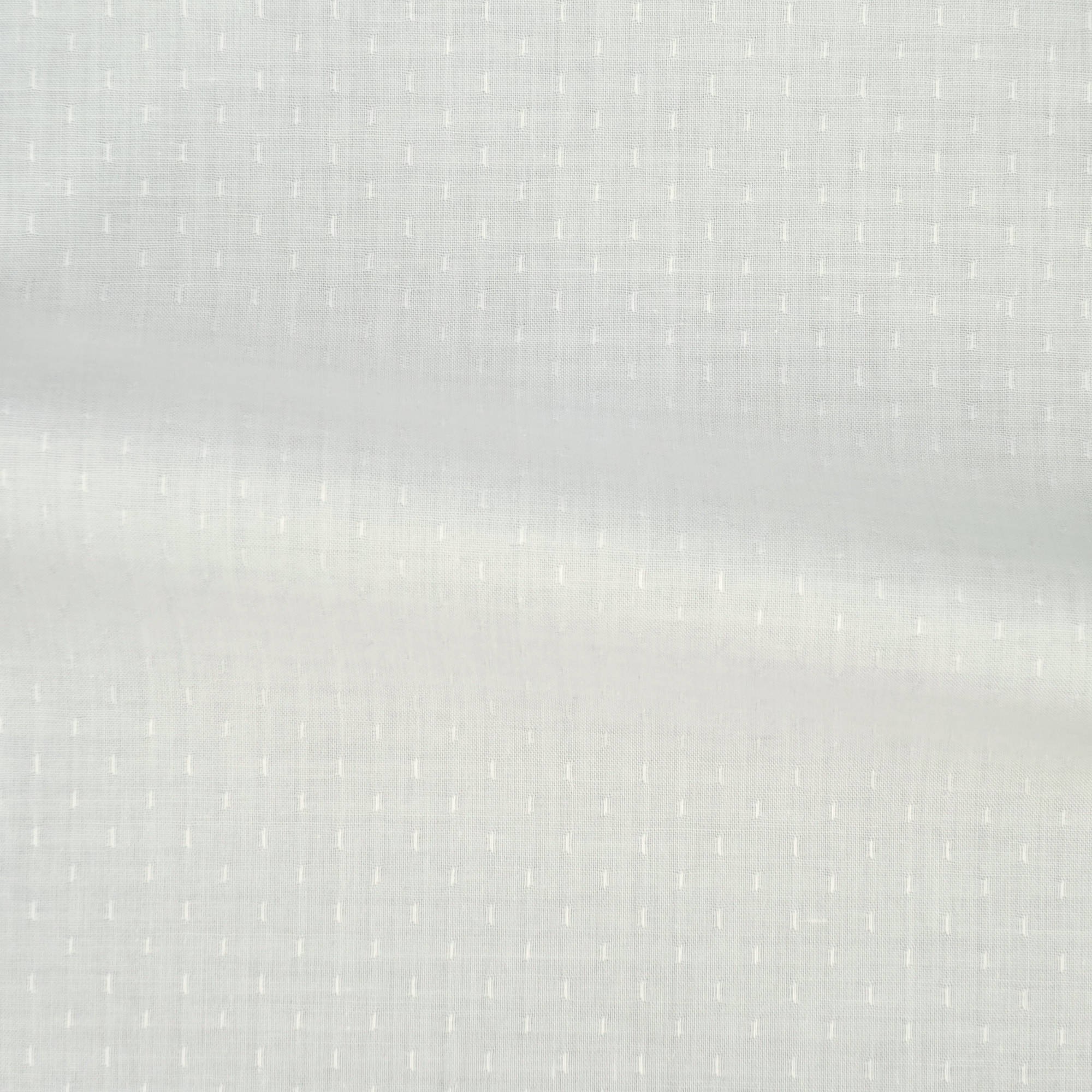 Popeline Motif Blanc