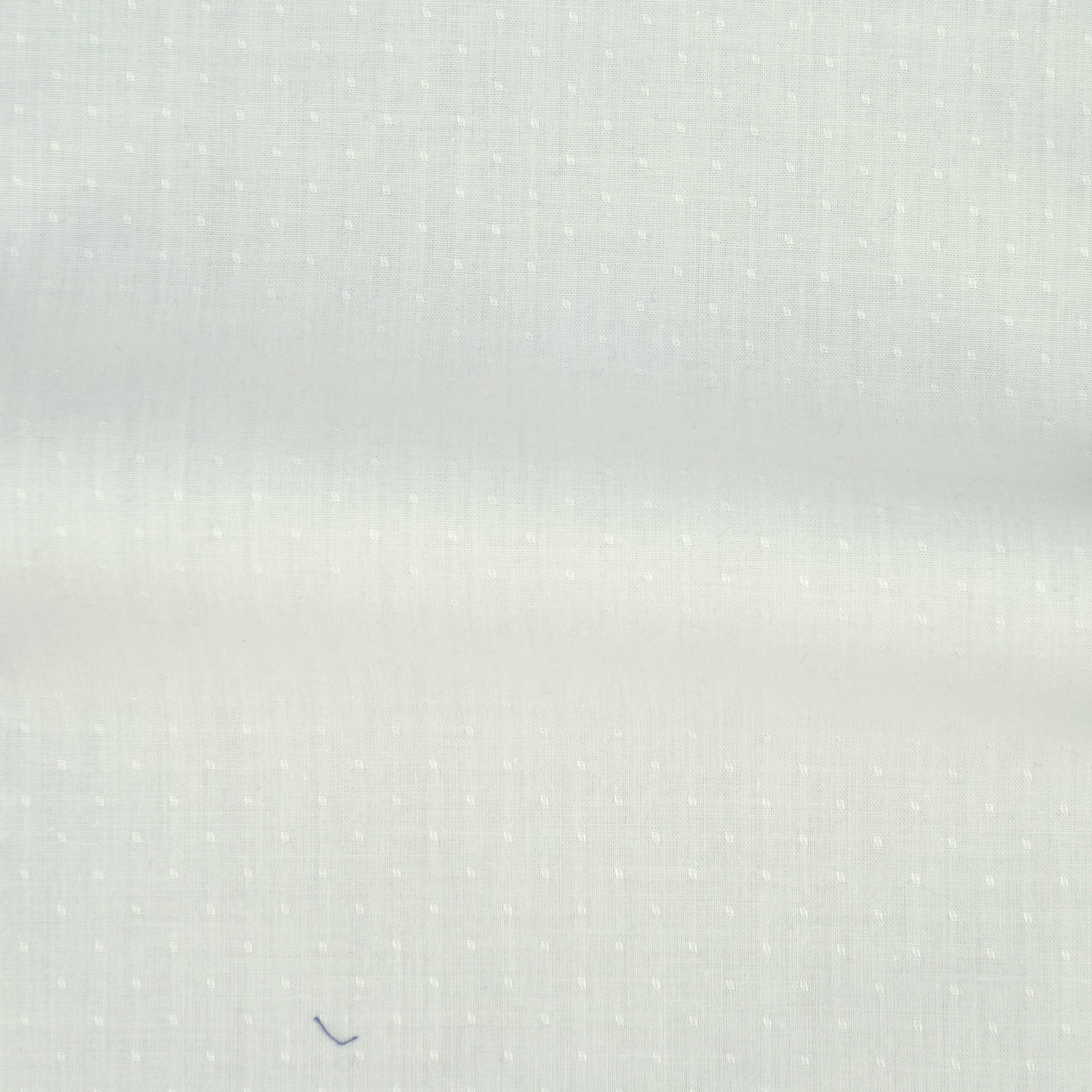 Popeline Motif Blanc