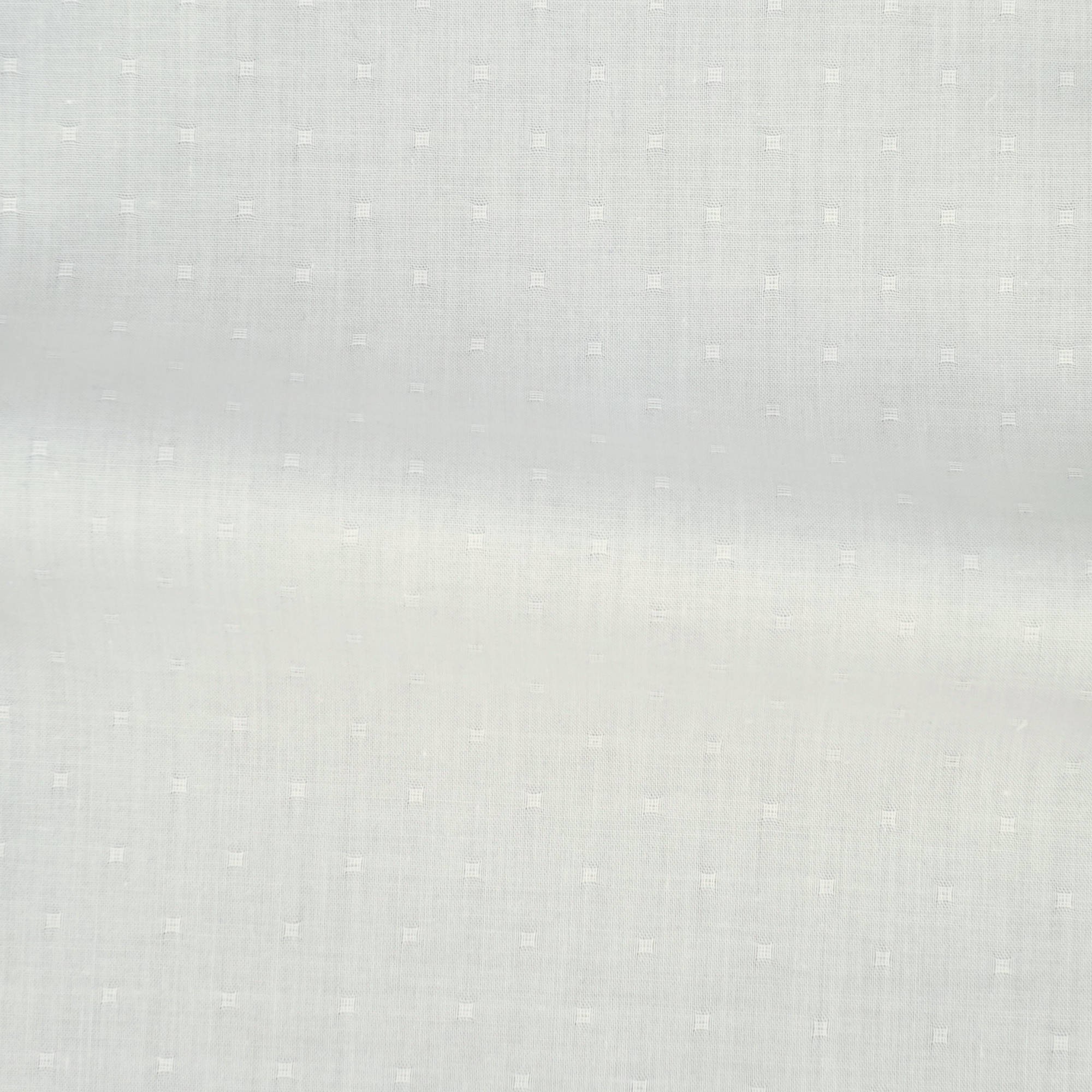 Popeline Motif Blanc