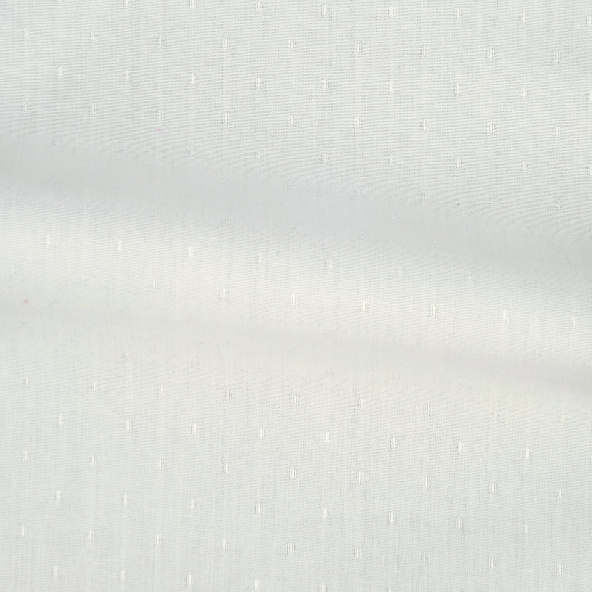 Popeline Motif Blanc