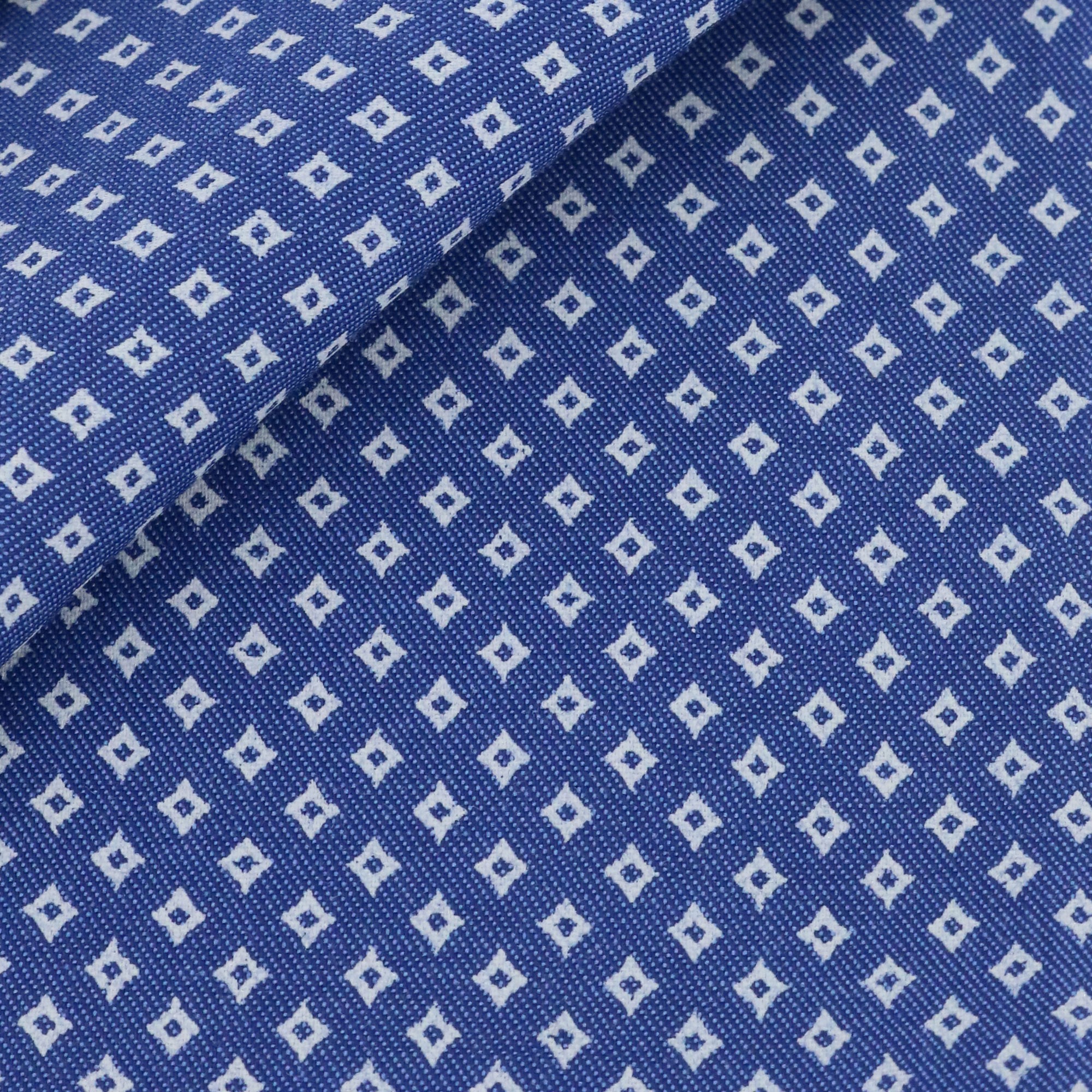 Twill Motif Bleu