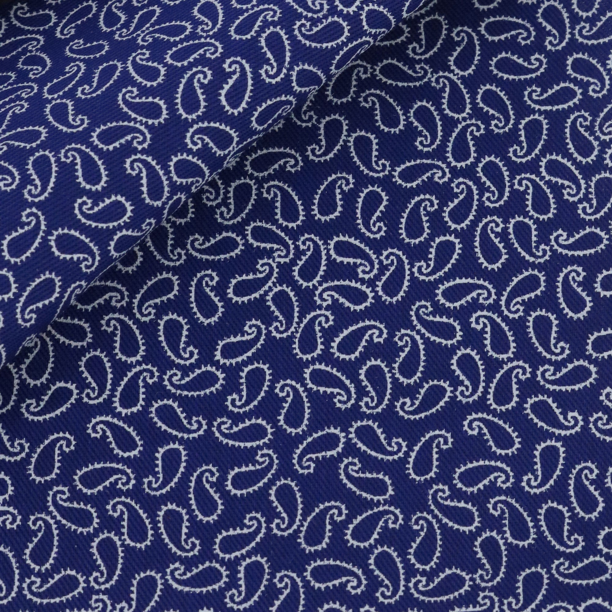 Twill Motif Bleu
